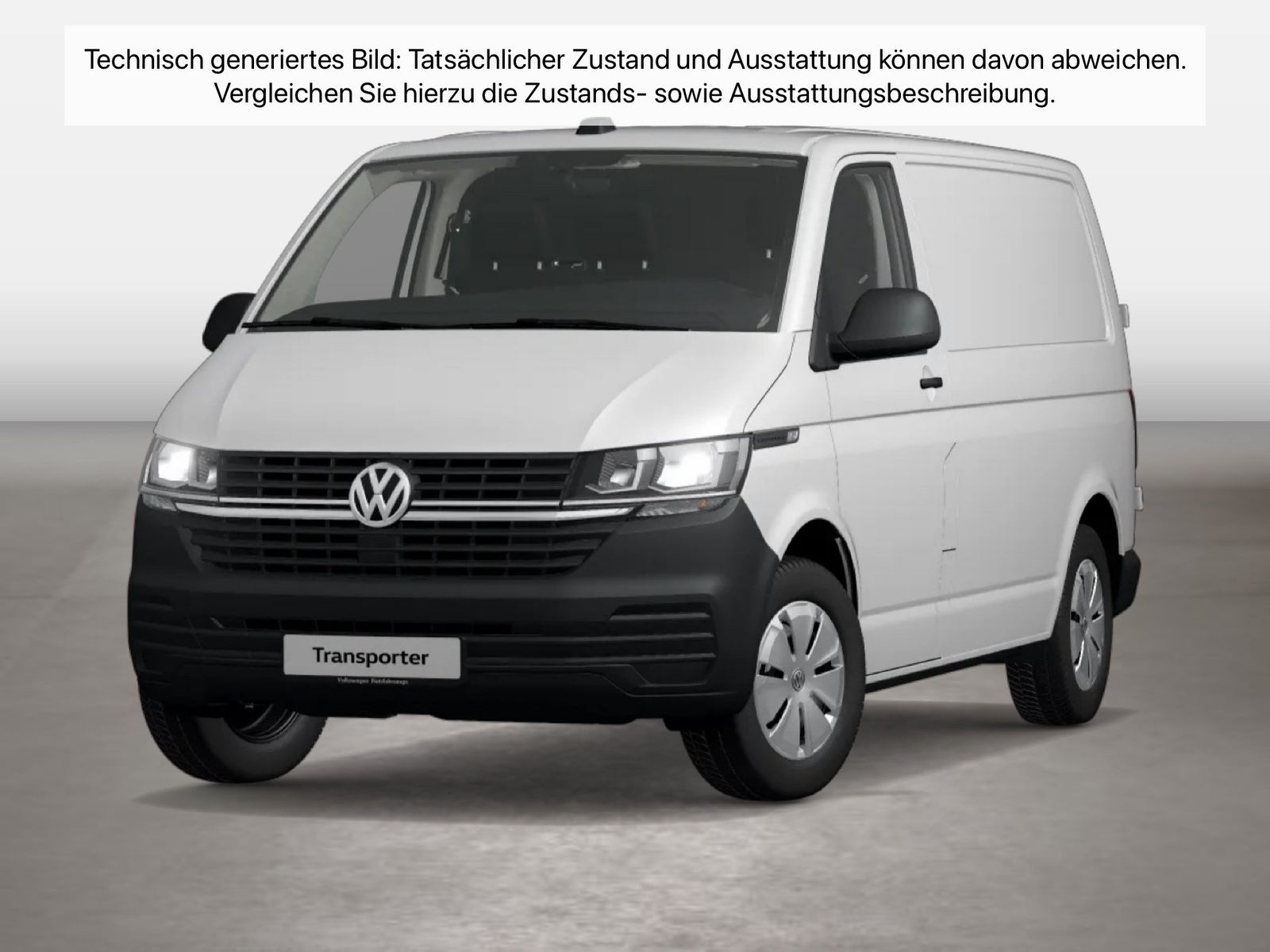 Fahrzeug autohaus mense Fahrzeugabbildung Volkswagen Transporter 6.1 Kasten Motor: 2.0 l TDI SCR 110 - mit KI generiert/bearbeitet