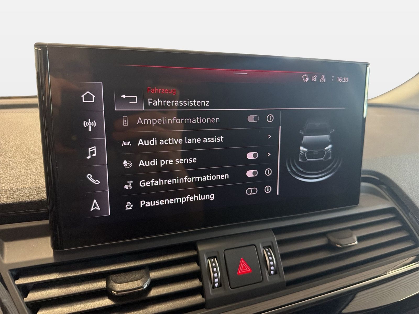 Fahrzeug autohaus mense Fahrzeugabbildung Audi Q5 50 TFSI e quattro S tronic S line Matrix|B&O