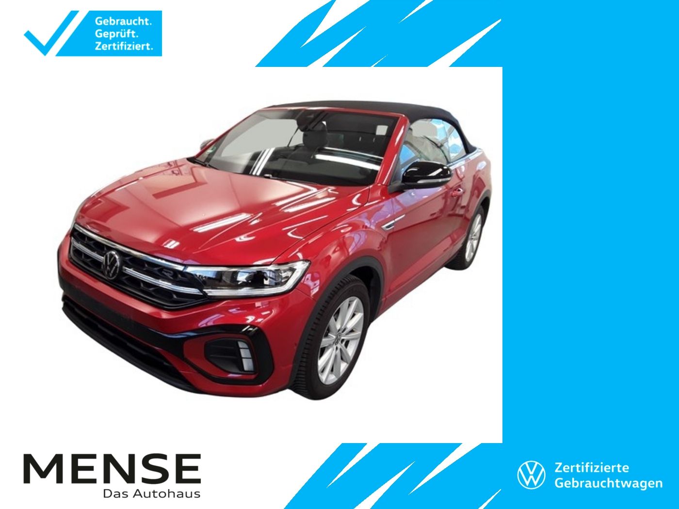 Fahrzeuge PKW autohaus mense Volkswagen T-Roc Cabriolet 1.5TSI DSG R-Line IQ.Light AHK