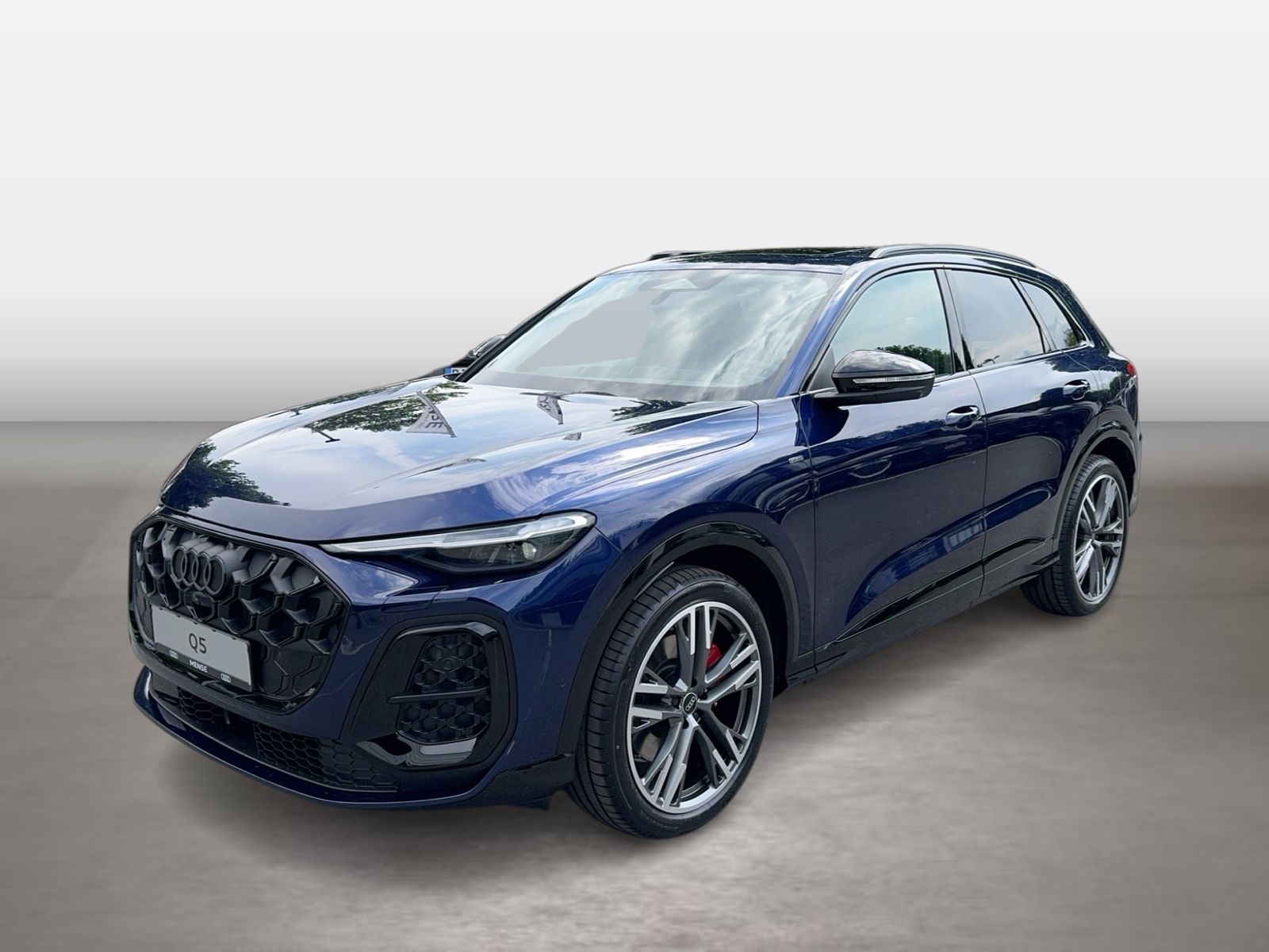 Fahrzeug autohaus mense Fahrzeugabbildung Audi Q5 SUV edition one mit Akzenten mythosschwarz e- - mit KI generiert/bearbeitet