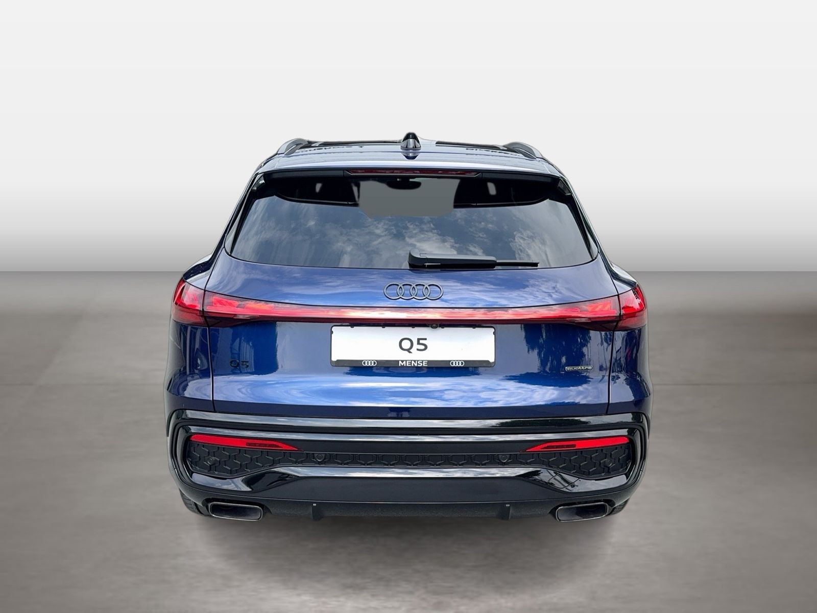 Fahrzeug autohaus mense Fahrzeugabbildung Audi Q5 SUV edition one mit Akzenten mythosschwarz e- - mit KI generiert/bearbeitet