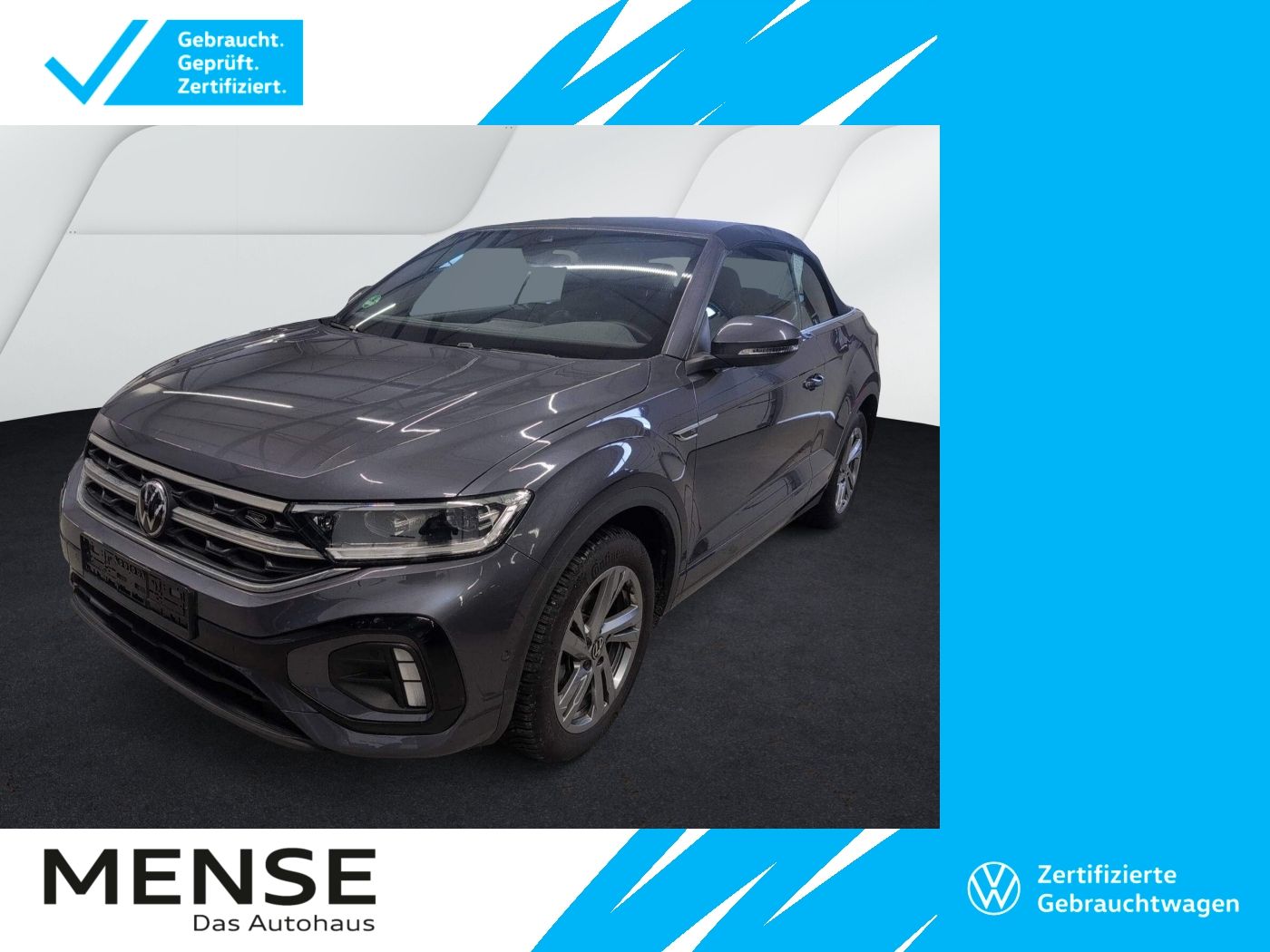 Fahrzeuge PKW autohaus mense Volkswagen T-Roc Cabriolet 1.5 TSI DSG R-line CarPlay AHK