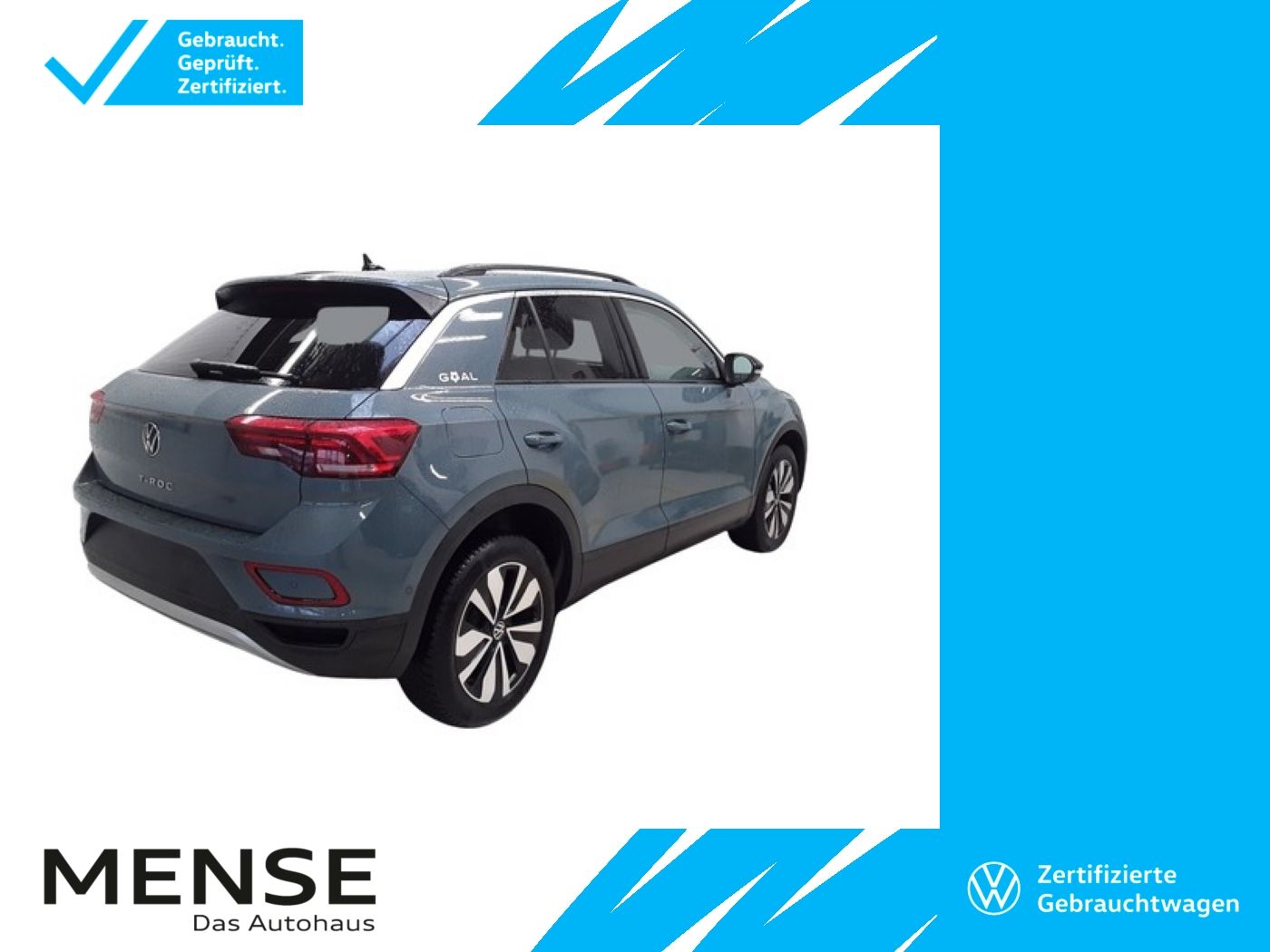Fahrzeugabbildung Volkswagen T-Roc 1.0 TSI Goal CarPlay ACC LED Navi DynLicht