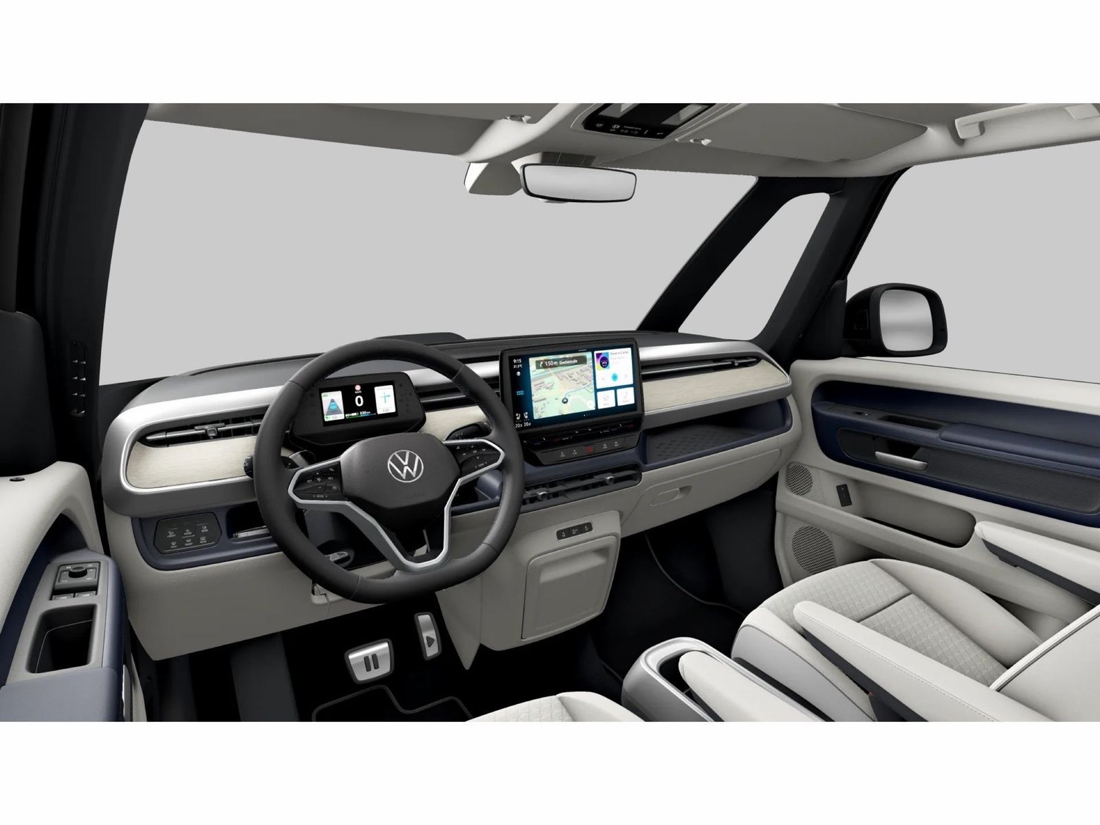Fahrzeug autohaus mense Fahrzeugabbildung Volkswagen ID. Buzz Pro Motor: 77 kWh Getriebe: 1-Gang-Auto - mit KI generiert/bearbeitet