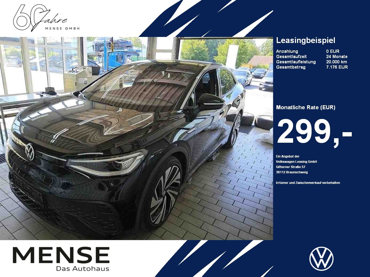 Fahrzeuge PKW autohaus mense Volkswagen ID.5 Pro Performance IQ.Light Matrix CarPlay AHK