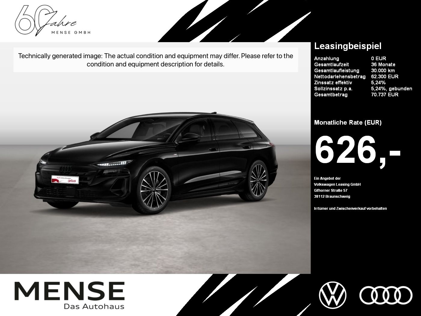 Fahrzeuge PKW autohaus mense Audi A6 Avant e-tron quattro S-Line 4xSHZG ACC LED LM