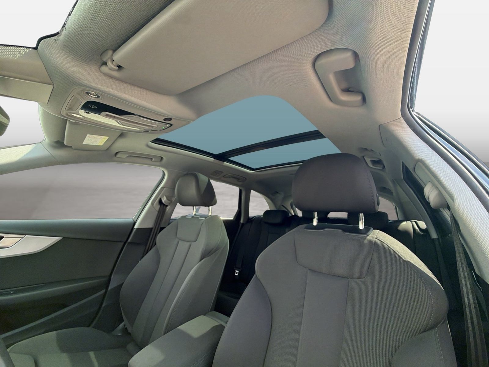 Fahrzeug autohaus mense Fahrzeugabbildung Audi A4 Avant 40 TDI S tronic Matrix AHK HUD - mit KI generiert/bearbeitet