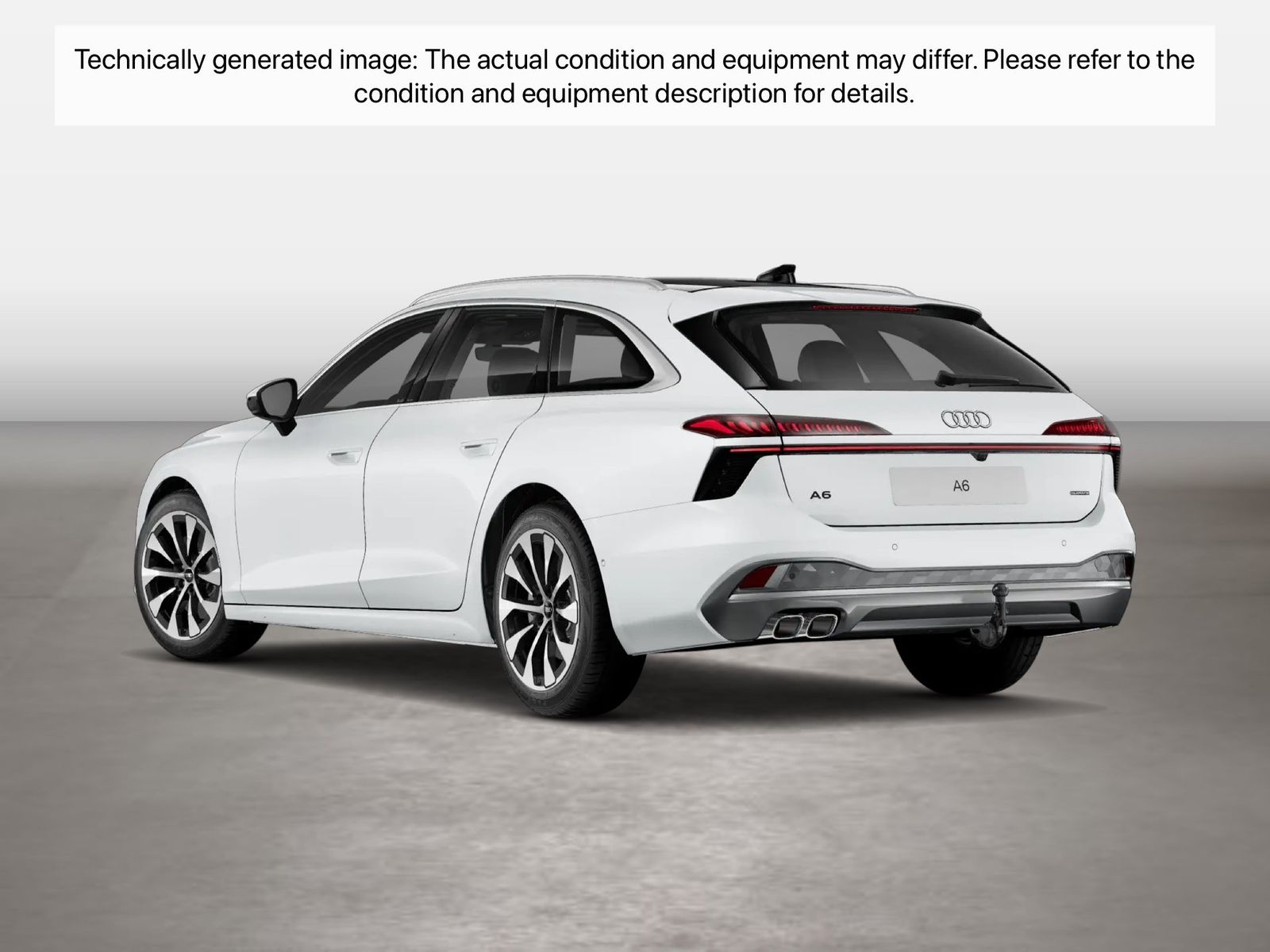 Fahrzeug autohaus mense Fahrzeugabbildung Audi A6 Avant 2.0 TDI quattro S tronic B&O|AHK|HUD|LM - mit KI generiert/bearbeitet
