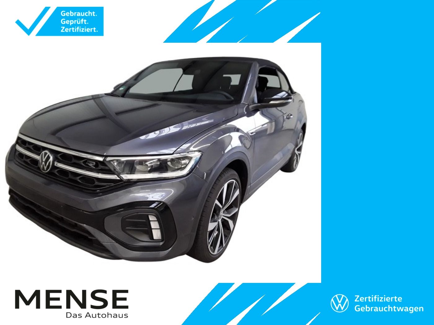 Fahrzeuge PKW autohaus mense Volkswagen T-Roc Cabriolet 1.5 TSI DSG R-Line IQ.Light AHK