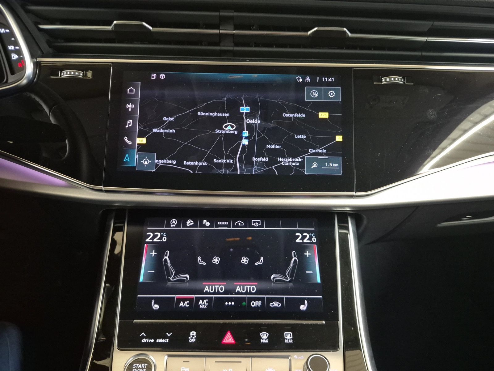 Fahrzeug autohaus mense Fahrzeugabbildung Audi Q8 55 TFSI quattro tiptronic Luft 4xSHZG ACC LED