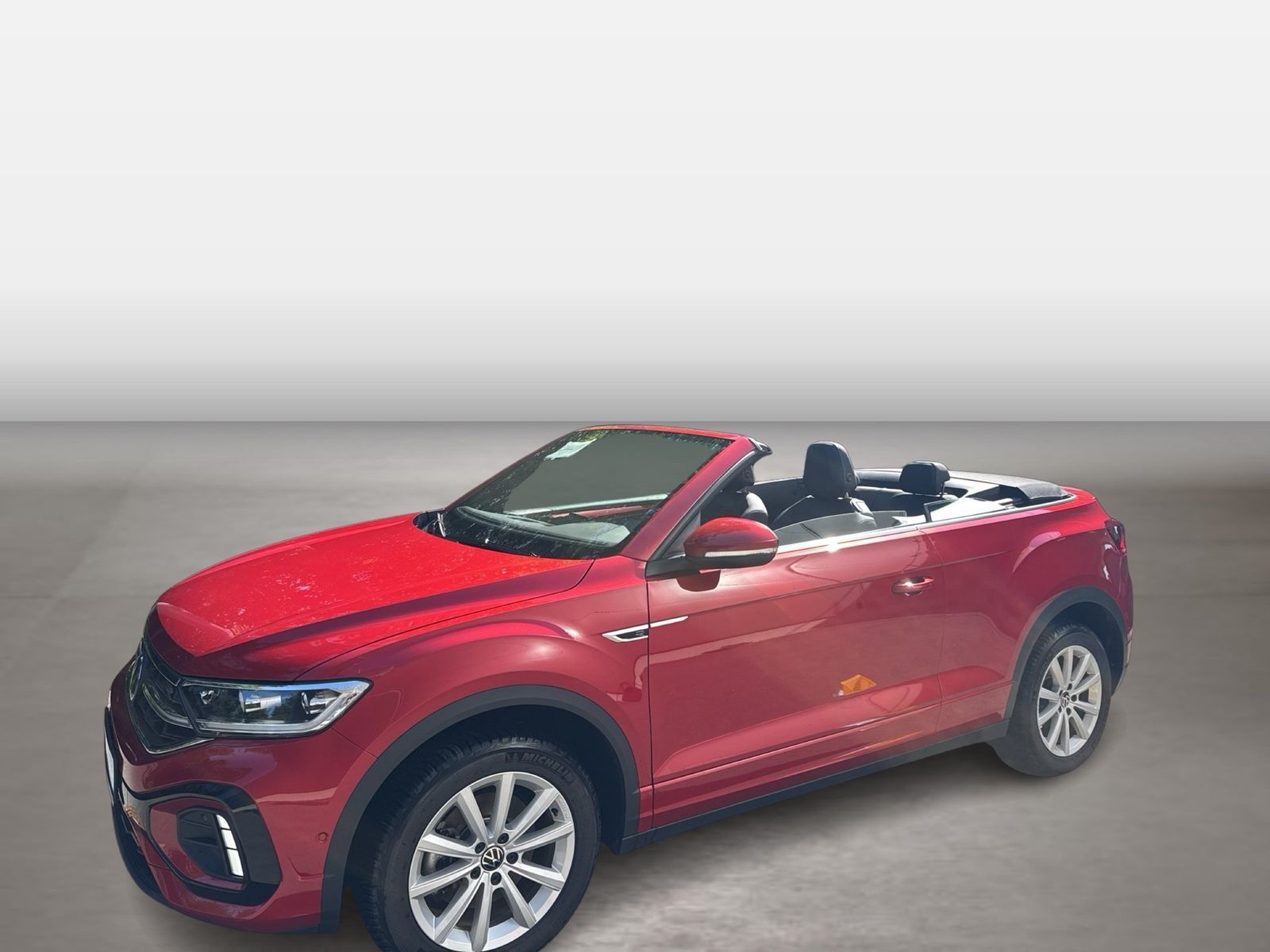 Fahrzeugabbildung Volkswagen T-Roc Cabriolet 1.5 TSI R-Line IQ.Light Matrix - mit KI generiert/bearbeitet
