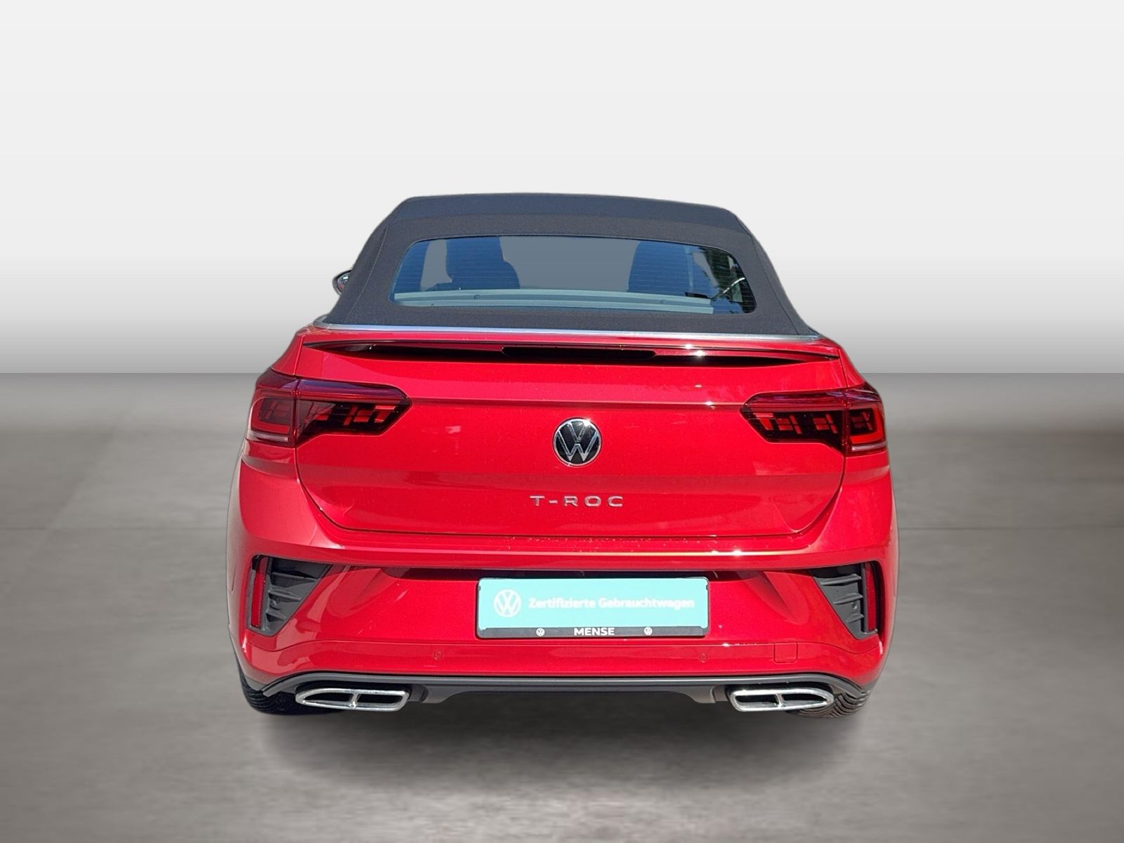 Fahrzeugabbildung Volkswagen T-Roc Cabriolet 1.5 TSI R-Line IQ.Light Matrix - mit KI generiert/bearbeitet