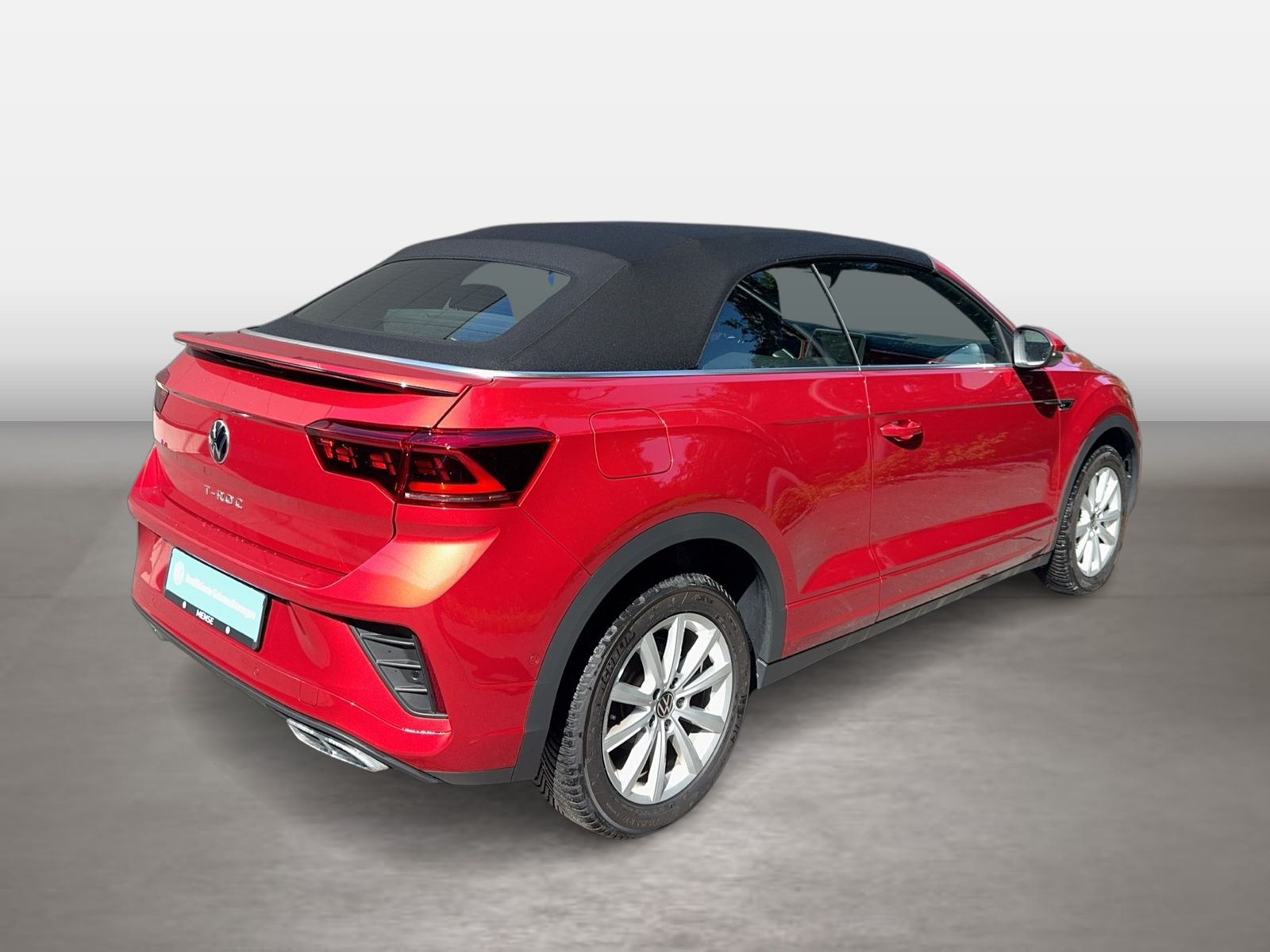 Fahrzeugabbildung Volkswagen T-Roc Cabriolet 1.5 TSI R-Line IQ.Light Matrix - mit KI generiert/bearbeitet