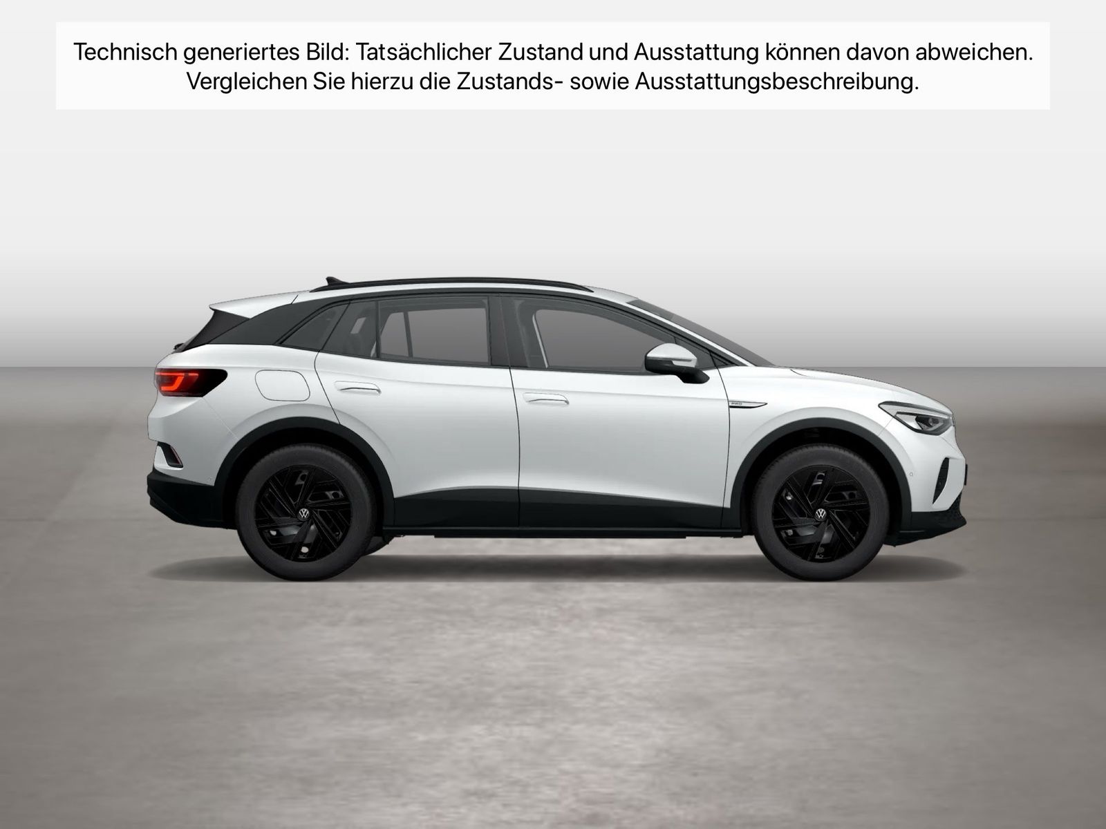Fahrzeug autohaus mense Fahrzeugabbildung Volkswagen ID.4 Pro Performance Matrix CarPlay ACC LED Navi - mit KI generiert/bearbeitet