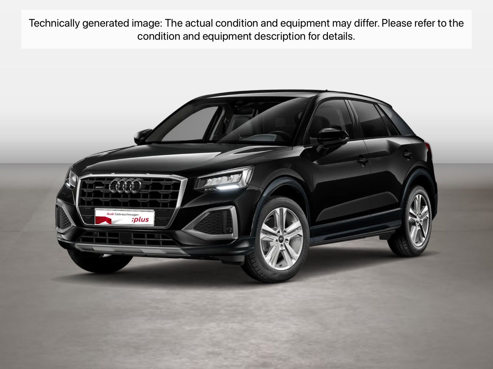 Fahrzeug autohaus mense Fahrzeugabbildung Audi Q2 35 TDI quattro S tronic CarPlay LED Navi PDC - mit KI generiert/bearbeitet