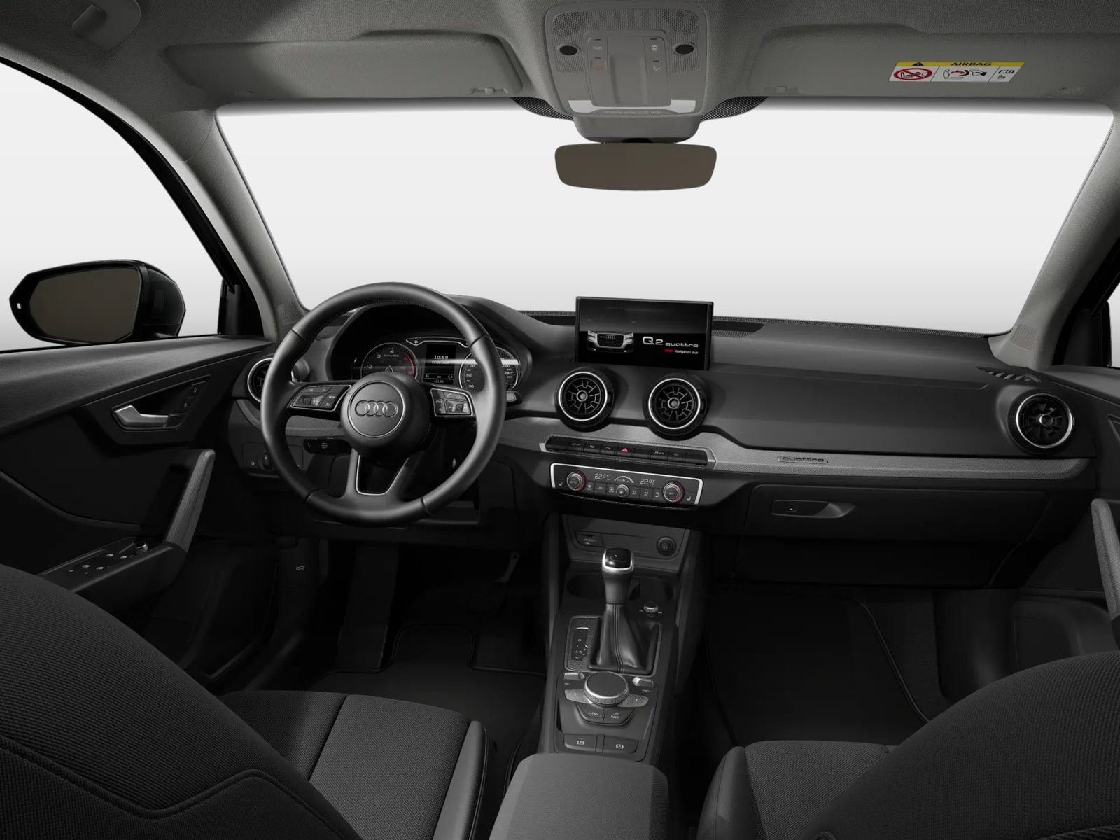 Fahrzeug autohaus mense Fahrzeugabbildung Audi Q2 35 TDI quattro S tronic CarPlay LED Navi PDC - mit KI generiert/bearbeitet