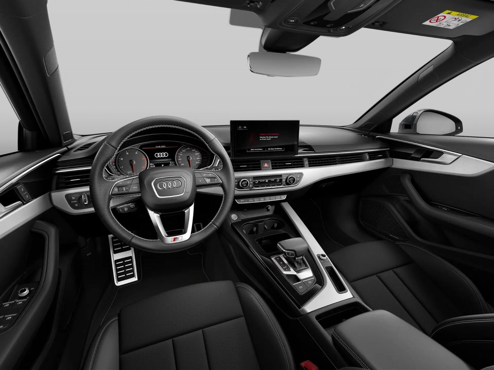 Fahrzeug autohaus mense Fahrzeugabbildung Audi A4 Avant Advanced 40 TDI S tronic S line HUD ACC - mit KI generiert/bearbeitet