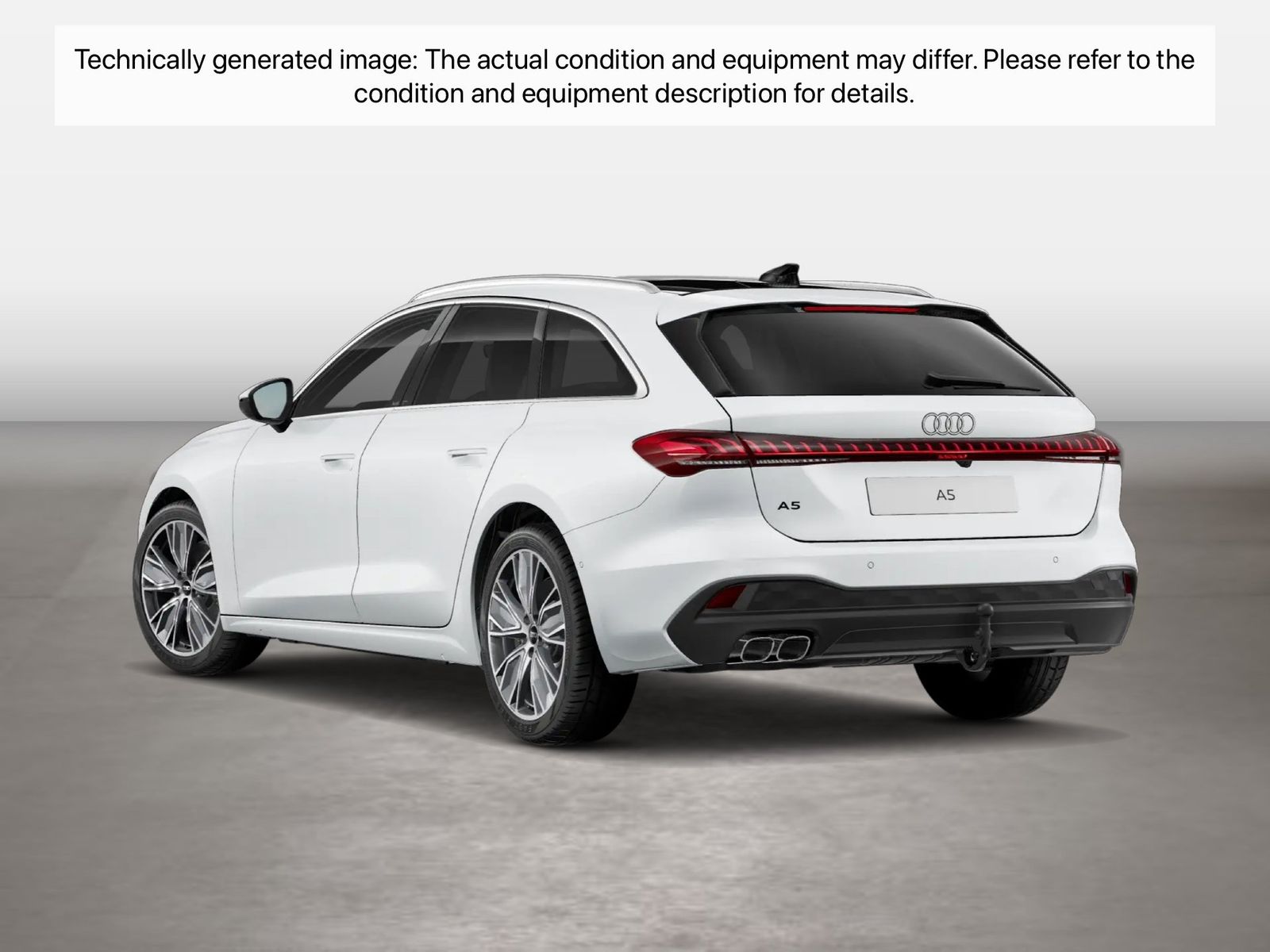 Fahrzeugabbildung Audi A5 Avant TDI 150 kW S tronic AHK Pano ACC LED LM - mit KI generiert/bearbeitet