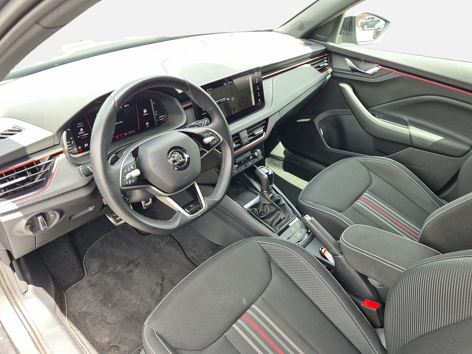 Fahrzeugabbildung SKODA Kamiq Monte Carlo 1.5l TSI 110kW 7-Gang-DSG Matr - mit KI generiert/bearbeitet