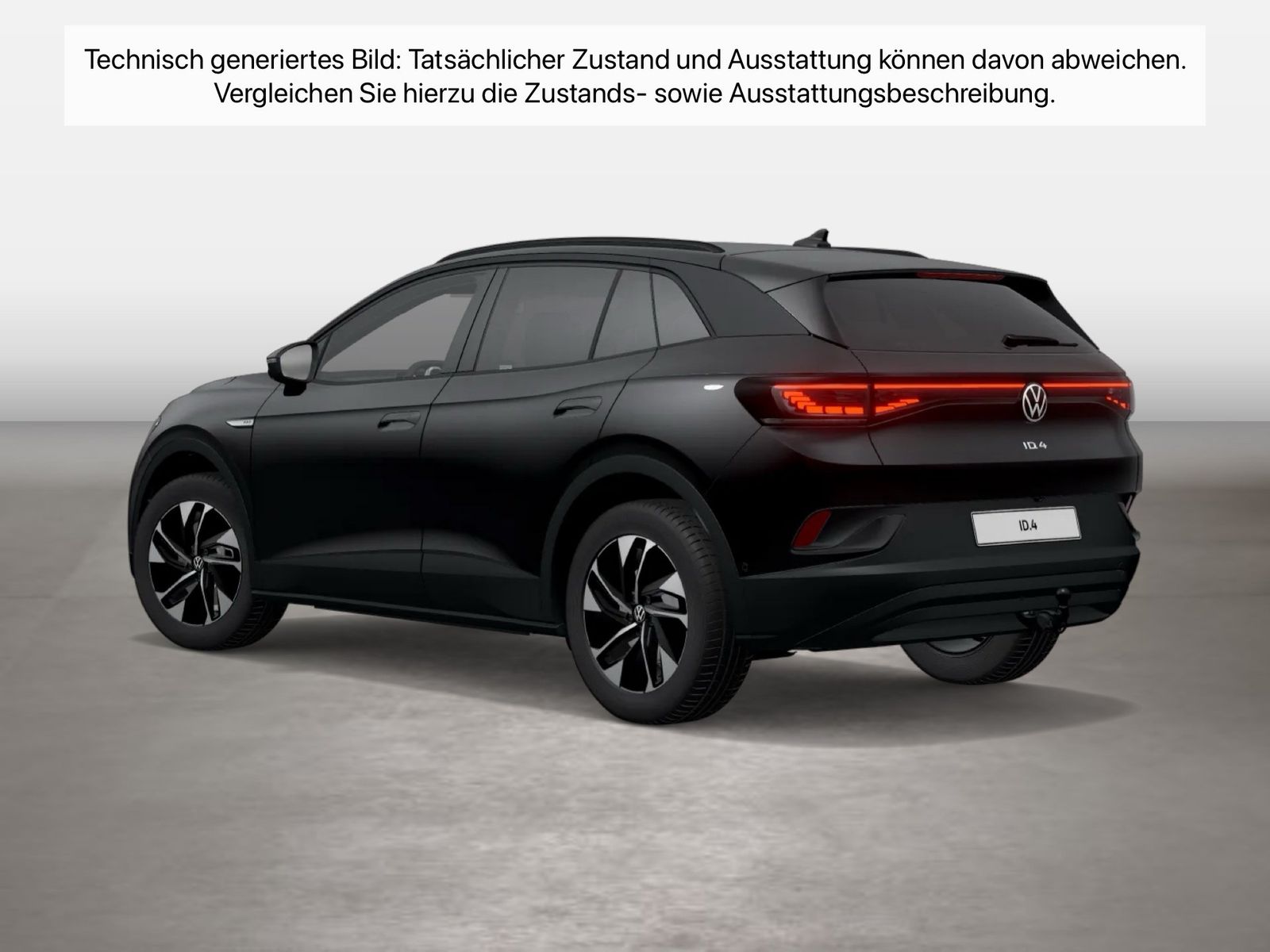 Fahrzeug autohaus mense Fahrzeugabbildung Volkswagen ID.4 Pro Performance IQ.Light Matrix CarPlay AHK - mit KI generiert/bearbeitet