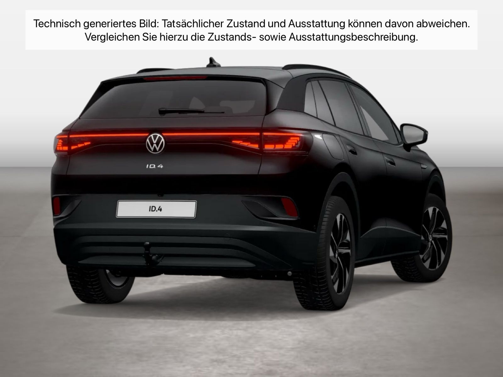 Fahrzeug autohaus mense Fahrzeugabbildung Volkswagen ID.4 Pro Performance IQ.Light Matrix CarPlay AHK - mit KI generiert/bearbeitet