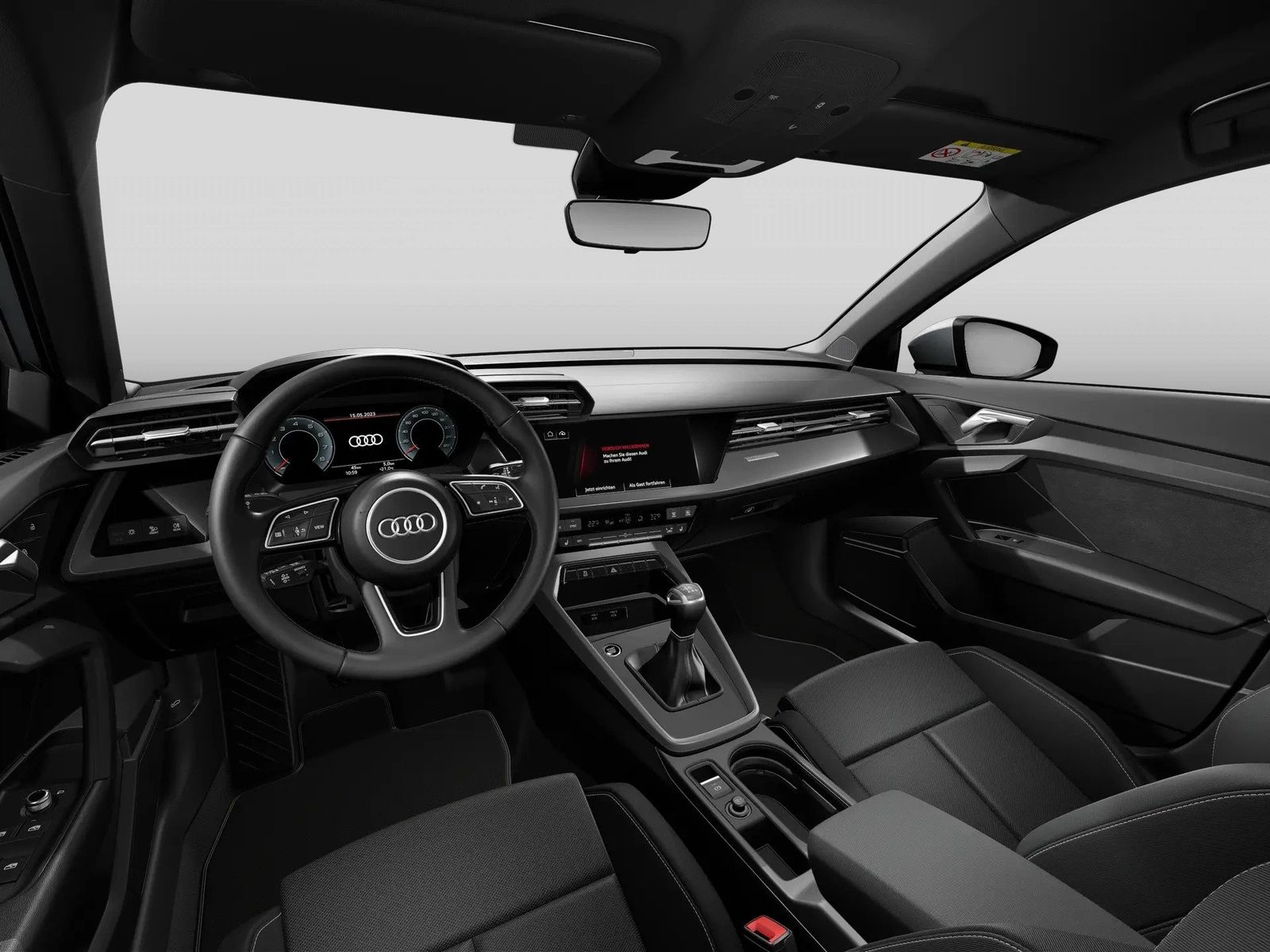 Fahrzeug autohaus mense Fahrzeugabbildung Audi A3 Sportback 30 TFSI advanced ACC LED Navi PDC - mit KI generiert/bearbeitet
