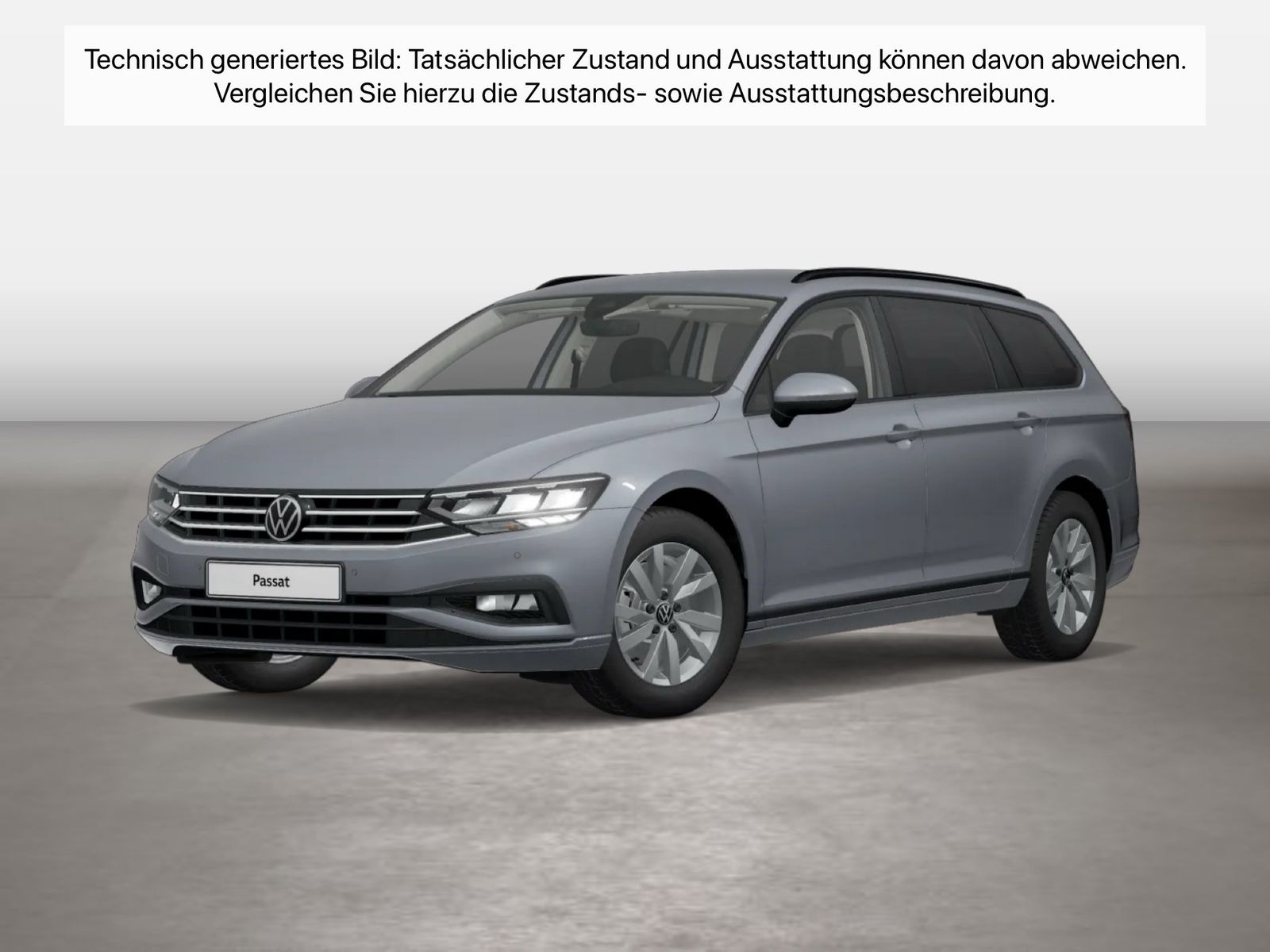 Fahrzeugabbildung Volkswagen Passat Variant 2.0 TDI DSG CarPlay AHK ACC - mit KI generiert/bearbeitet