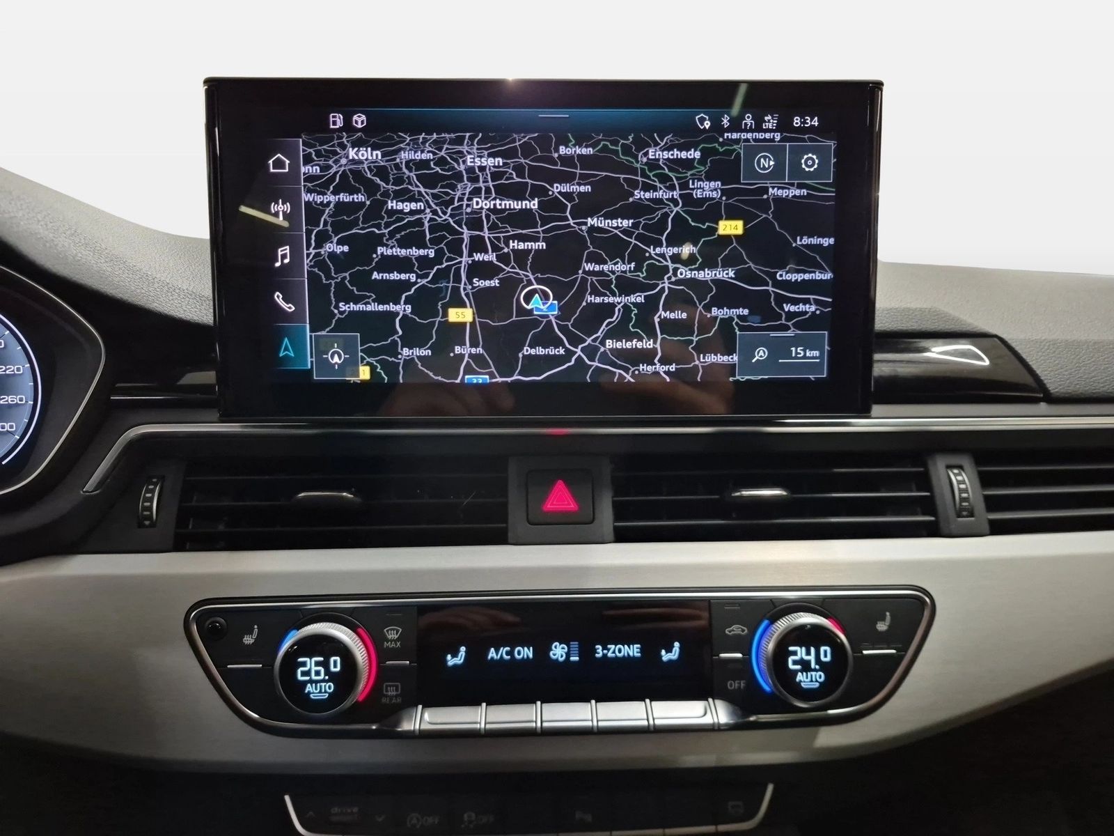 Fahrzeug autohaus mense Fahrzeugabbildung Audi A4 Avant 40 TDI quattro S tronic S line Matrix P - mit KI generiert/bearbeitet