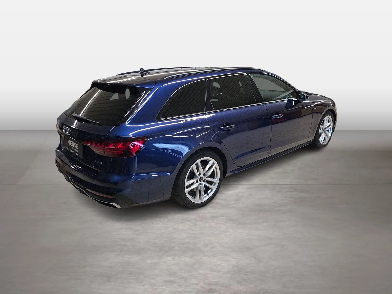 Fahrzeug autohaus mense Fahrzeugabbildung Audi A4 Avant 40 TDI quattro S tronic S line Matrix P - mit KI generiert/bearbeitet