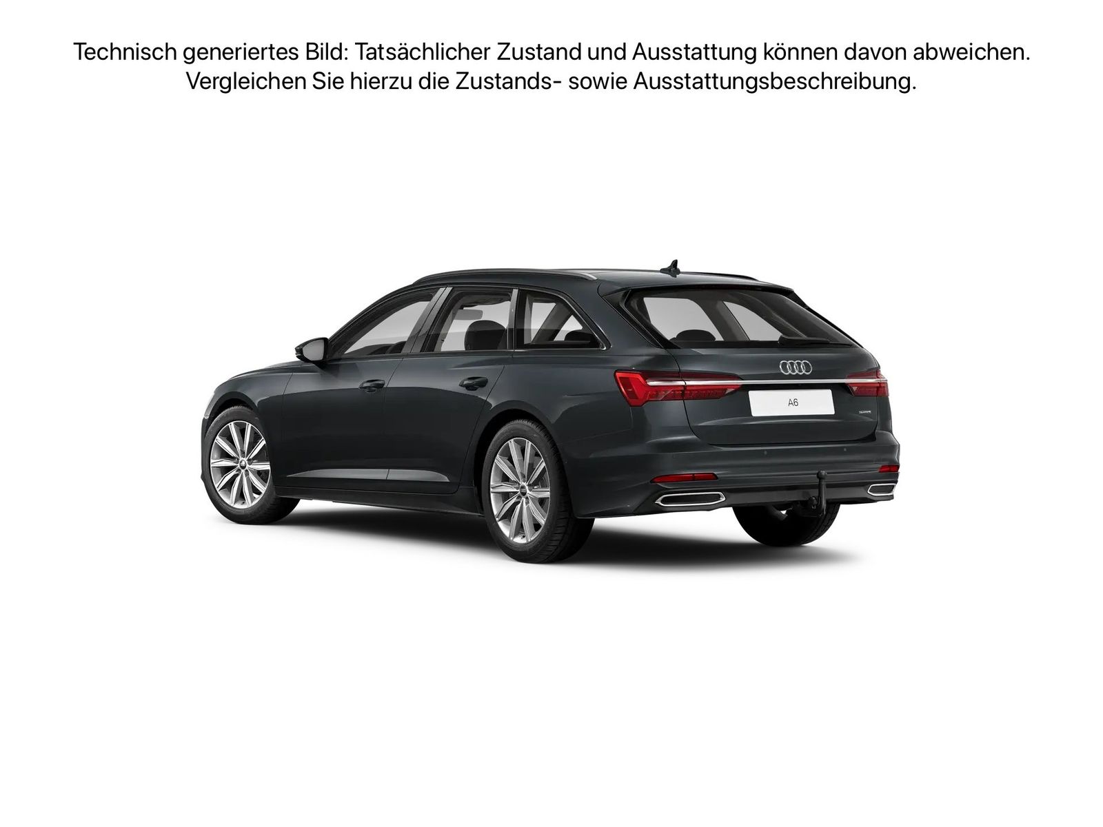 Fahrzeug autohaus mense Fahrzeugabbildung Audi A6 Avant 45 TDI quattro S tronic Matrix AHK Pano - mit KI generiert/bearbeitet