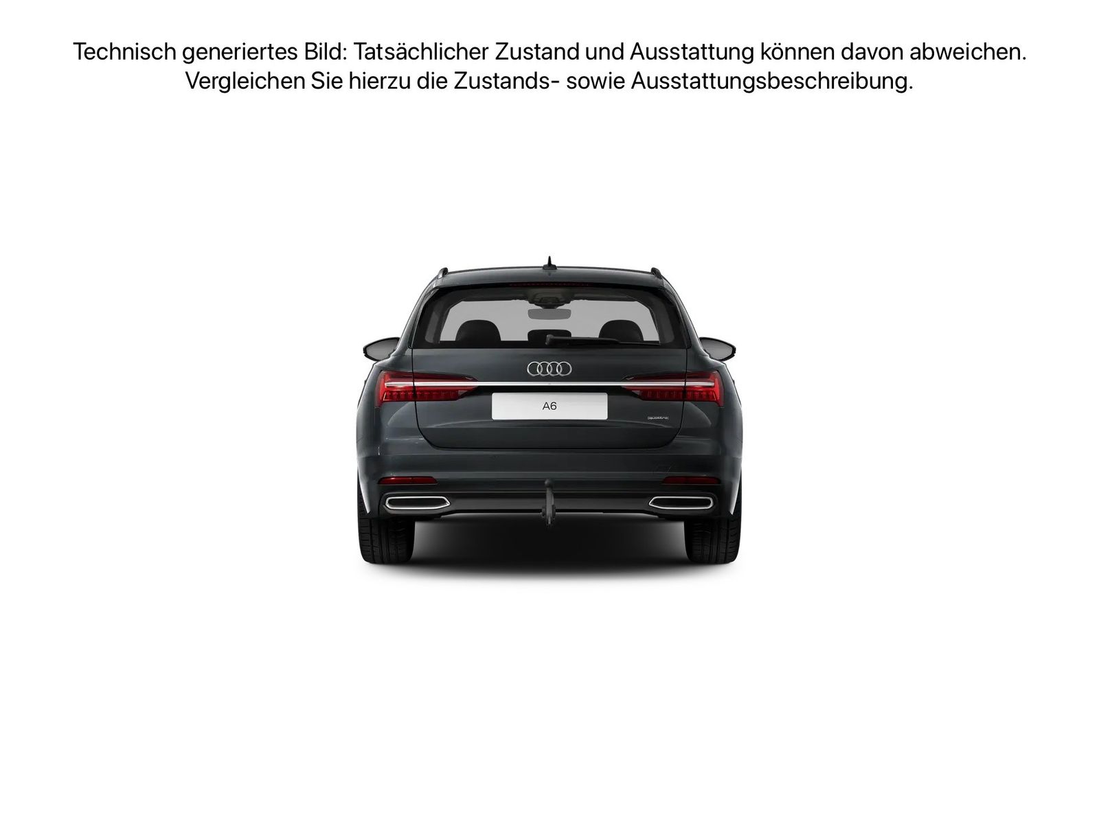 Fahrzeug autohaus mense Fahrzeugabbildung Audi A6 Avant 45 TDI quattro S tronic Matrix AHK Pano - mit KI generiert/bearbeitet