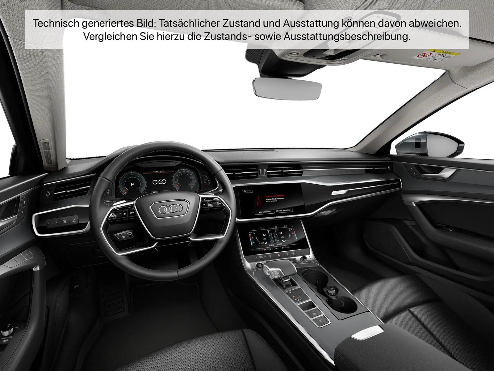 Fahrzeug autohaus mense Fahrzeugabbildung Audi A6 Avant 45 TDI quattro S tronic Matrix AHK Pano - mit KI generiert/bearbeitet