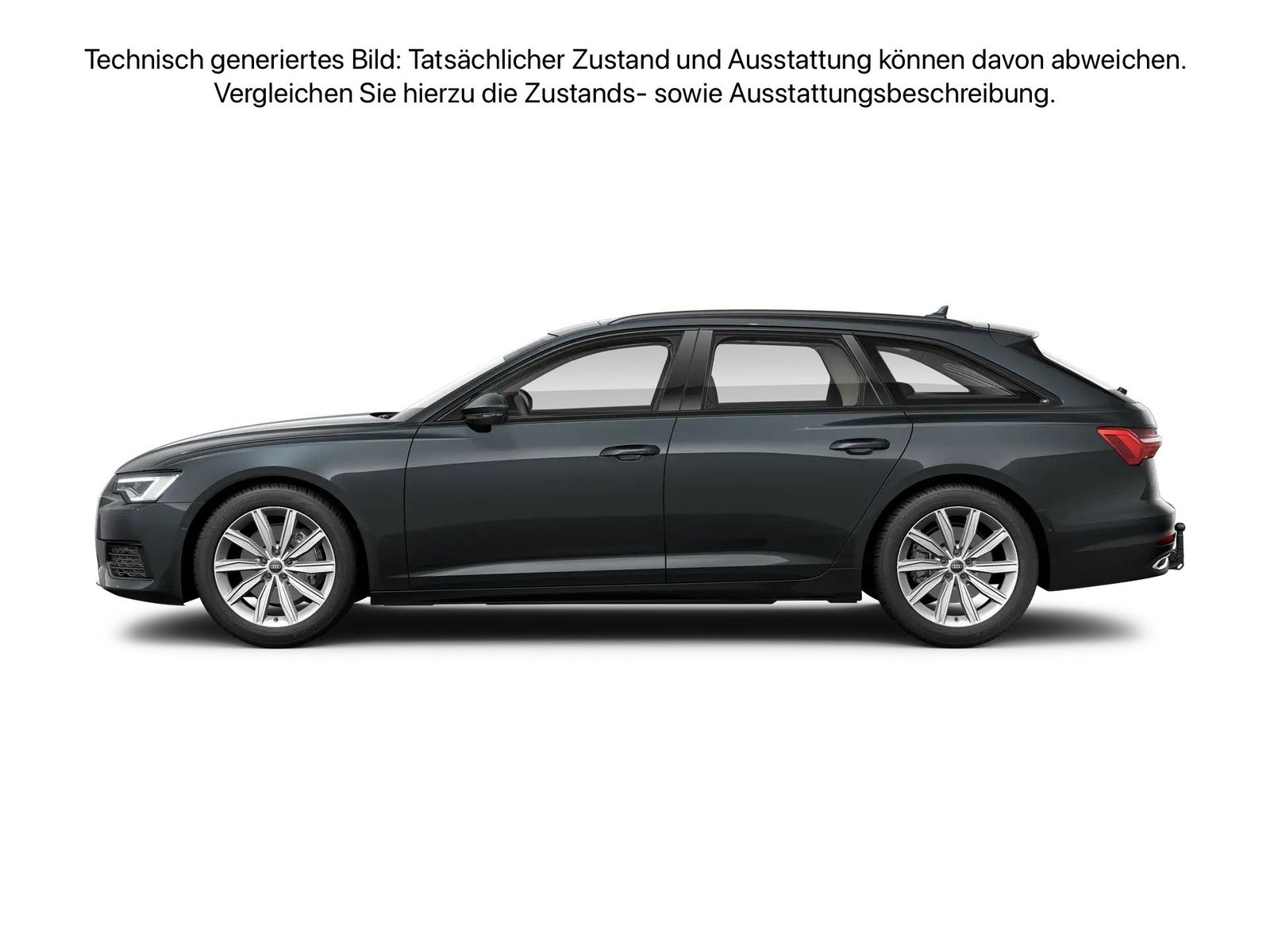 Fahrzeug autohaus mense Fahrzeugabbildung Audi A6 Avant 45 TDI quattro S tronic Matrix AHK Pano - mit KI generiert/bearbeitet