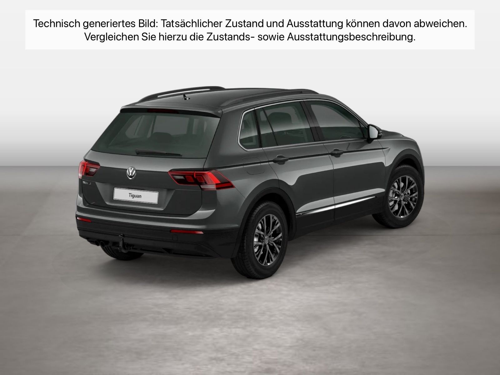 Fahrzeugabbildung Volkswagen Tiguan 1.4 TSI Comfortline AHK ACC LED Navi PDC - mit KI generiert/bearbeitet