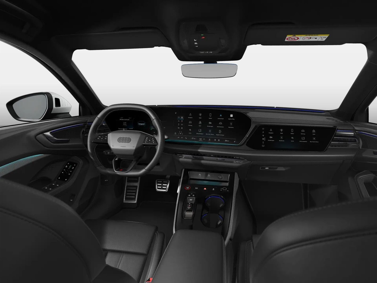 Fahrzeug autohaus mense Fahrzeugabbildung Audi A5 Avant TDI S tronic S-Line Matrix B&O AHK HUD - mit KI generiert/bearbeitet