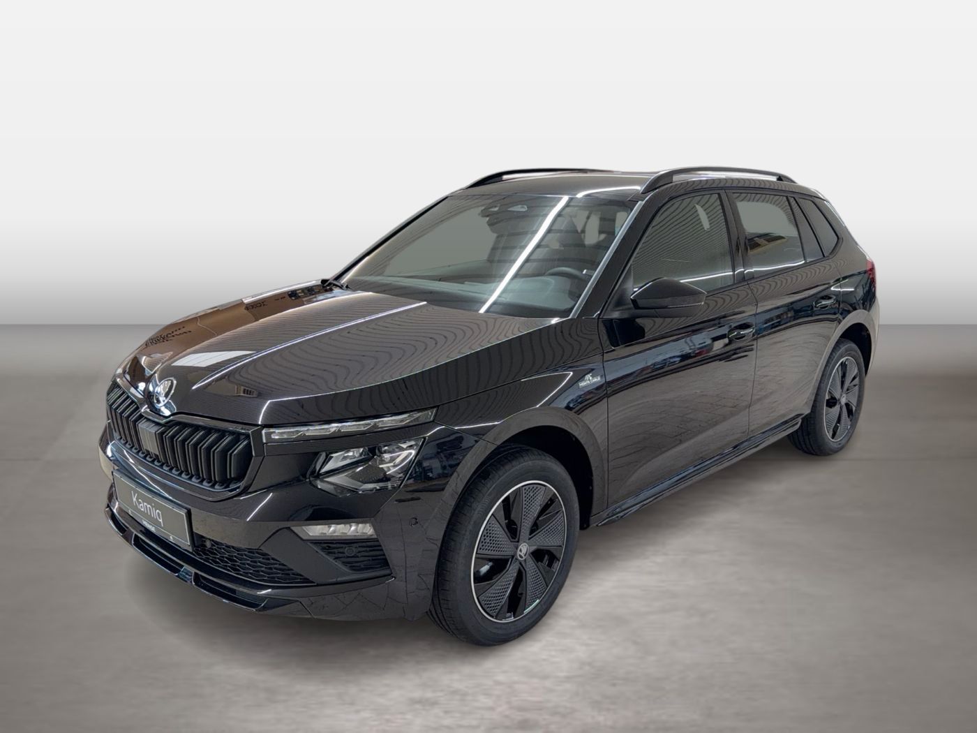 Fahrzeugabbildung SKODA Kamiq 1.5 TSI Monte Carlo Matrix AHK Pano SD ACC - mit KI generiert/bearbeitet