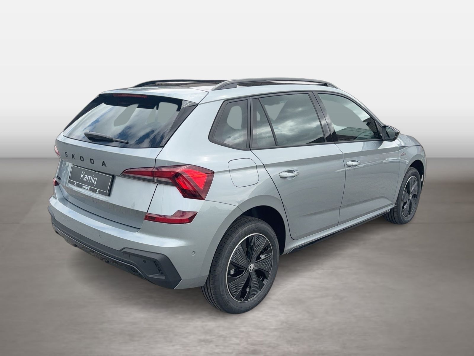 Fahrzeug autohaus mense Fahrzeugabbildung SKODA Kamiq 1.5 TSI Monte Carlo Matrix AHK Pano SD ACC - mit KI generiert/bearbeitet