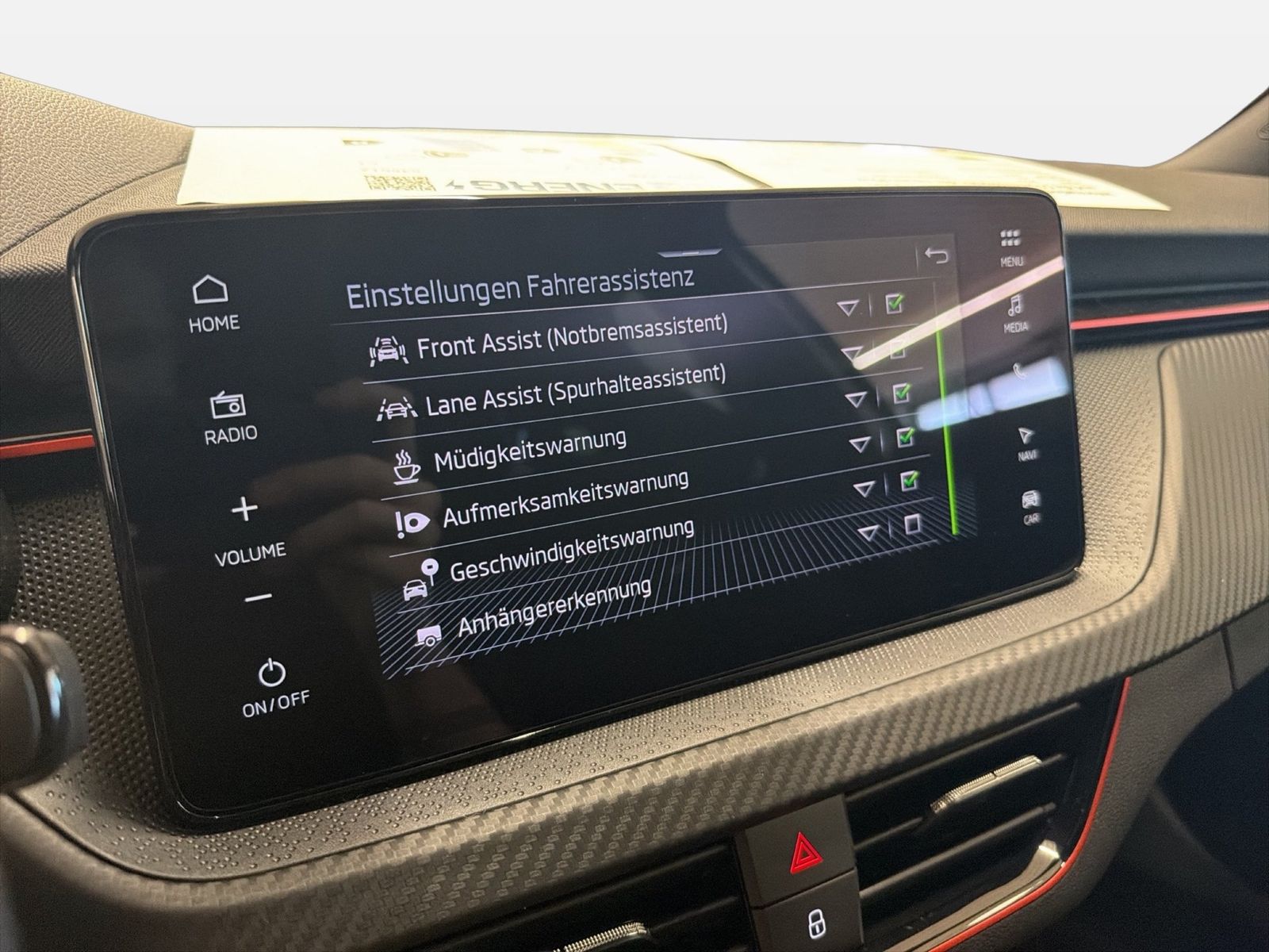 Fahrzeug autohaus mense Fahrzeugabbildung SKODA Kamiq 1.5 TSI Monte Carlo Matrix AHK Pano SD ACC