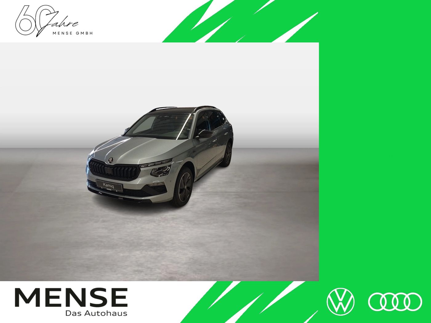 Fahrzeuge PKW autohaus mense SKODA Kamiq 1.5 TSI Monte Carlo Matrix AHK Pano SD ACC