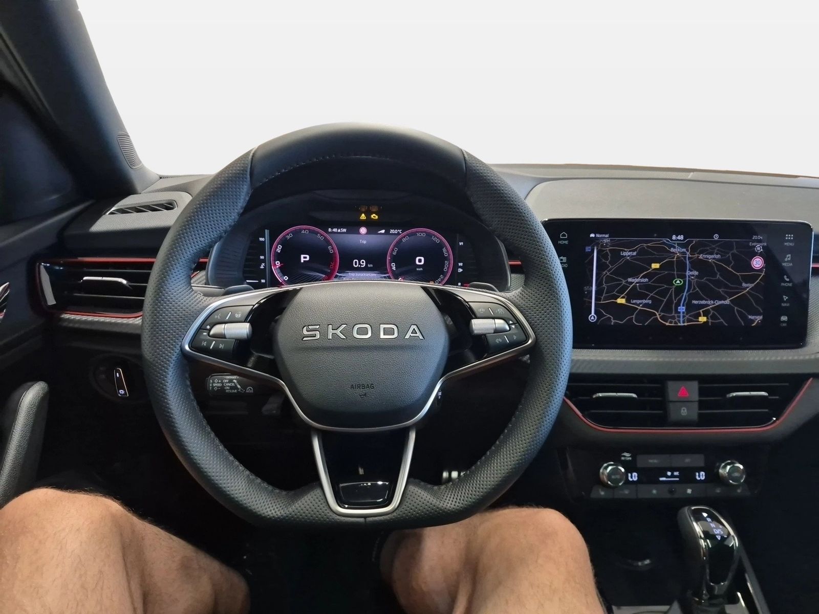 Fahrzeug autohaus mense Fahrzeugabbildung SKODA Kamiq 1.5 TSI Monte Carlo Matrix AHK Pano SD ACC