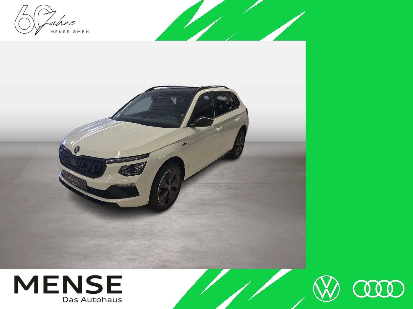 Fahrzeuge PKW autohaus mense SKODA Kamiq 1.5 TSI Monte Carlo Matrix AHK Pano SD ACC