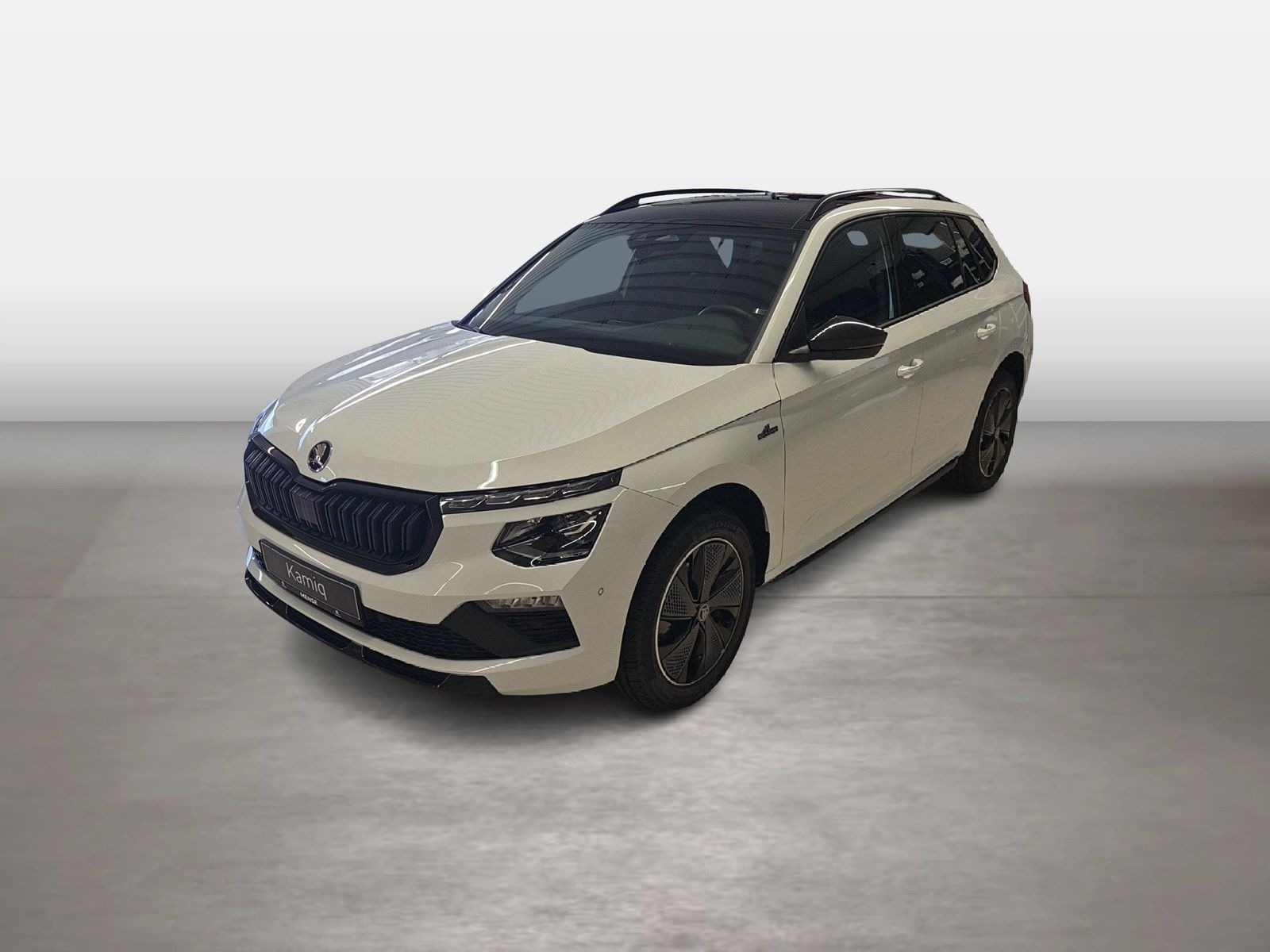 Fahrzeug autohaus mense Fahrzeugabbildung SKODA Kamiq 1.5 TSI Monte Carlo Matrix AHK Pano SD ACC