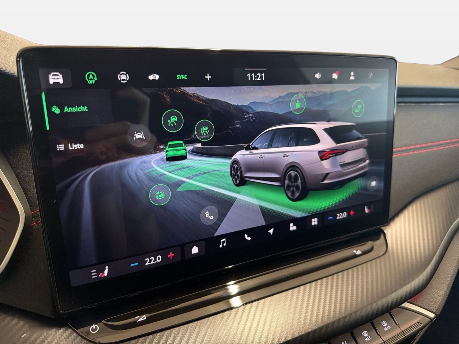 Fahrzeug autohaus mense Fahrzeugabbildung SKODA Octavia Combi 2.0 TSI W RS Matrix AHK ACC LED