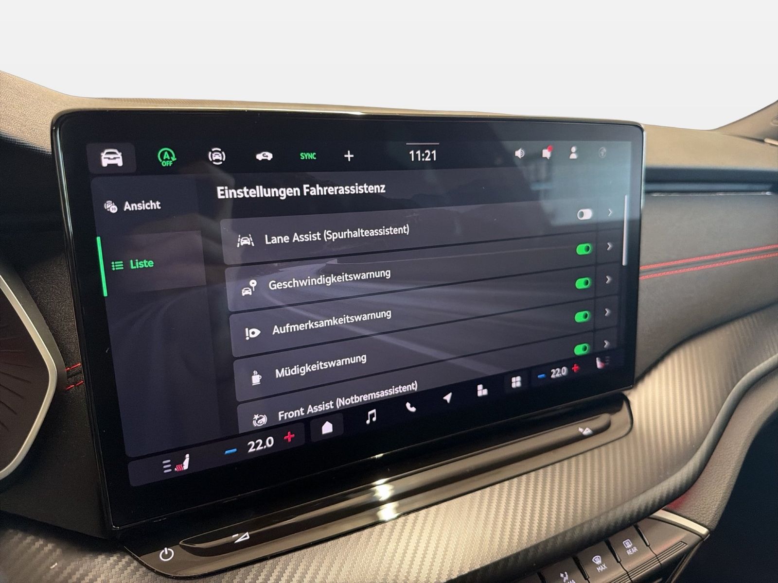Fahrzeug autohaus mense Fahrzeugabbildung SKODA Octavia Combi 2.0 TSI W RS Matrix AHK ACC LED