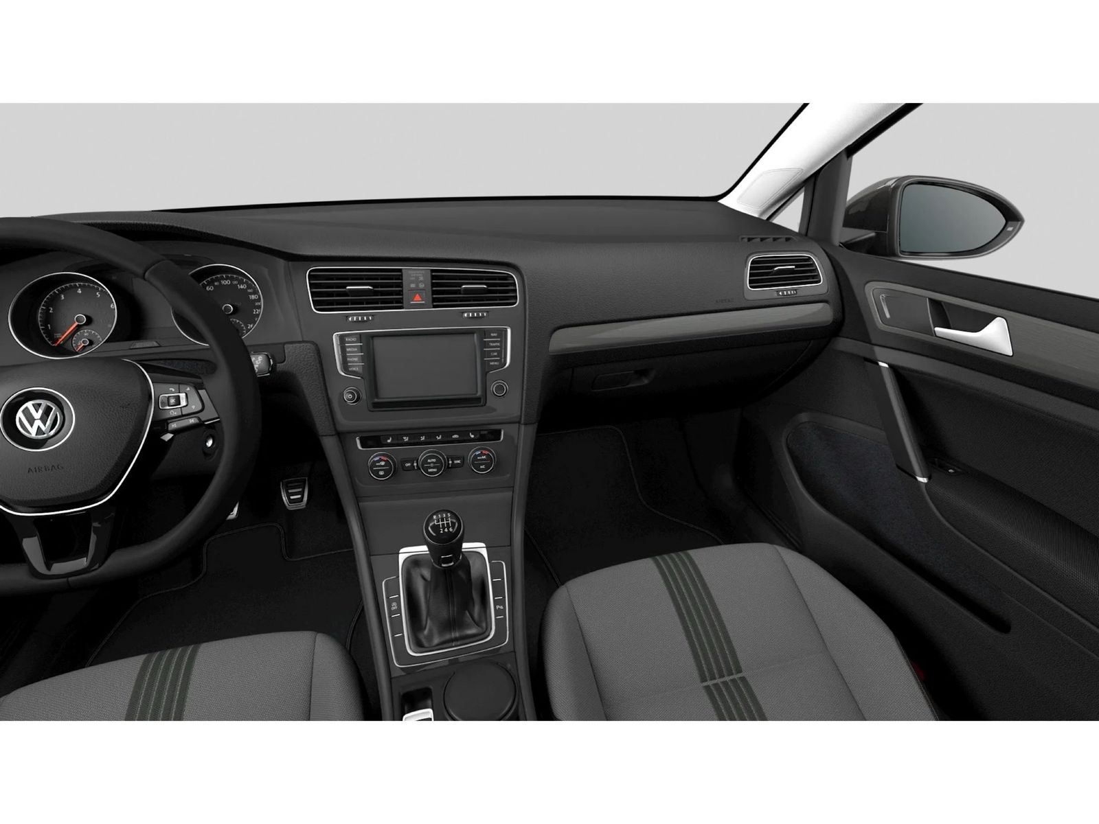 Fahrzeug autohaus mense Fahrzeugabbildung Volkswagen Golf VII 1.2 TSI Comfortline Navi Fernlichtass. - mit KI generiert/bearbeitet