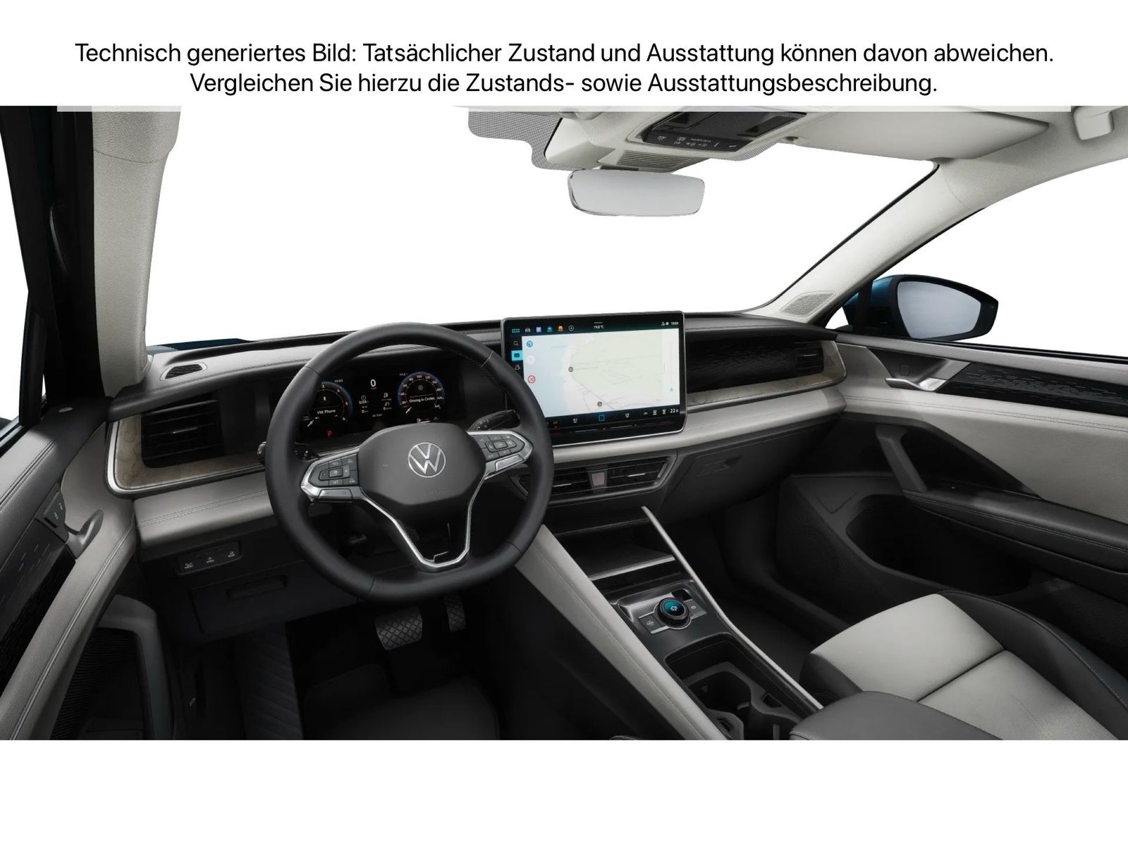 Fahrzeugabbildung Volkswagen Tayron 2.0 TDI DSG Elegance CarPlay HUD Standhzg - mit KI generiert/bearbeitet