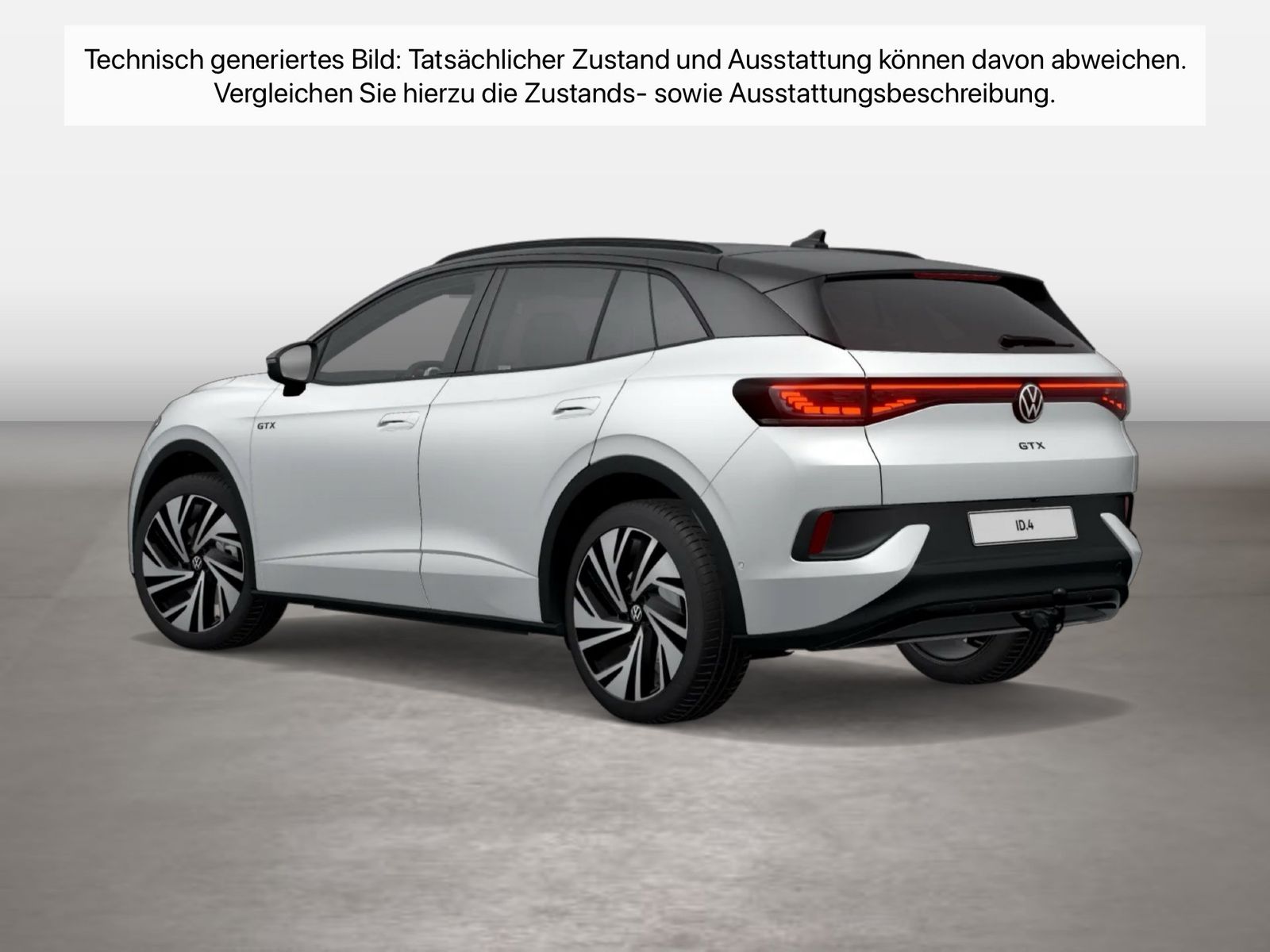 Fahrzeug autohaus mense Fahrzeugabbildung Volkswagen ID.4 GTX 4MOTION IQ.Light Matrix CarPlay AHK HUD - mit KI generiert/bearbeitet