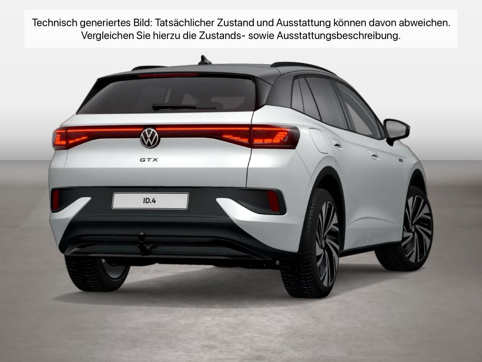 Fahrzeug autohaus mense Fahrzeugabbildung Volkswagen ID.4 GTX 4MOTION IQ.Light Matrix CarPlay AHK HUD - mit KI generiert/bearbeitet
