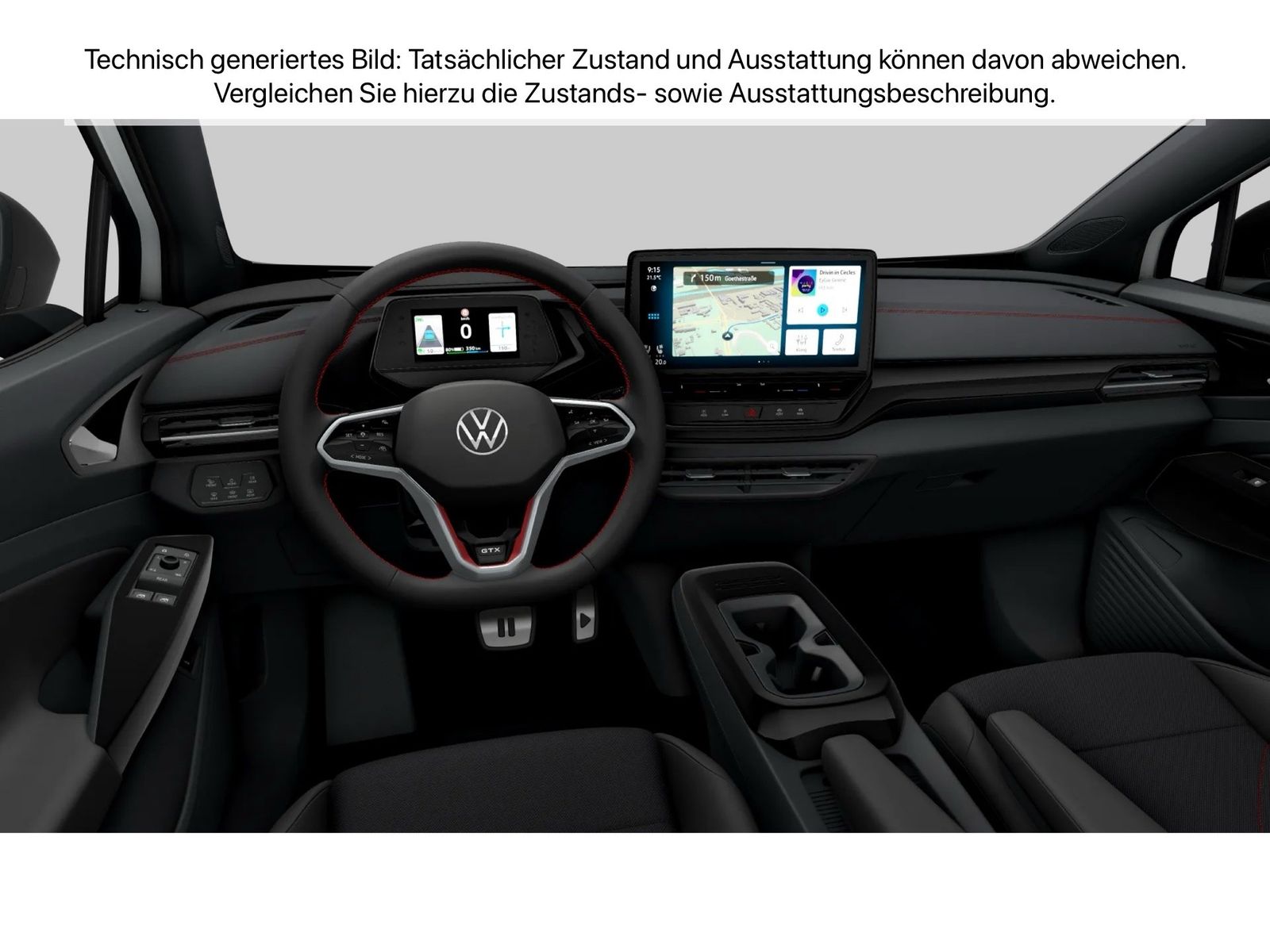 Fahrzeug autohaus mense Fahrzeugabbildung Volkswagen ID.4 GTX 4MOTION IQ.Light Matrix CarPlay AHK HUD - mit KI generiert/bearbeitet