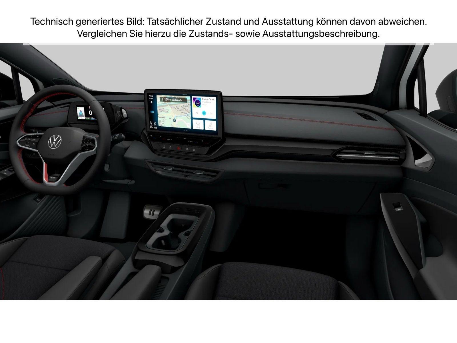 Fahrzeug autohaus mense Fahrzeugabbildung Volkswagen ID.4 GTX 4MOTION IQ.Light Matrix CarPlay AHK HUD - mit KI generiert/bearbeitet